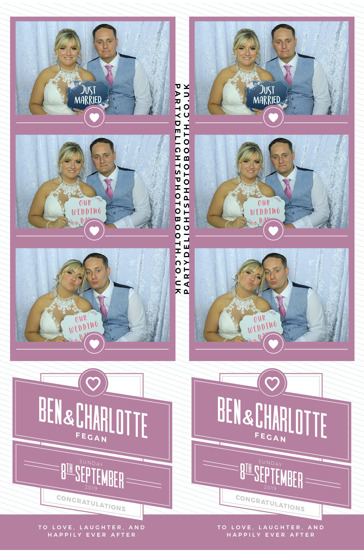 Charlotte & Ben’s Wedding - Prints | View more photos from the event at gallery.partydelightsphotobooth.co.uk/u/PartyDelightsPhotoBooth/Charlotte-Ben’s-Wedding-Prints
