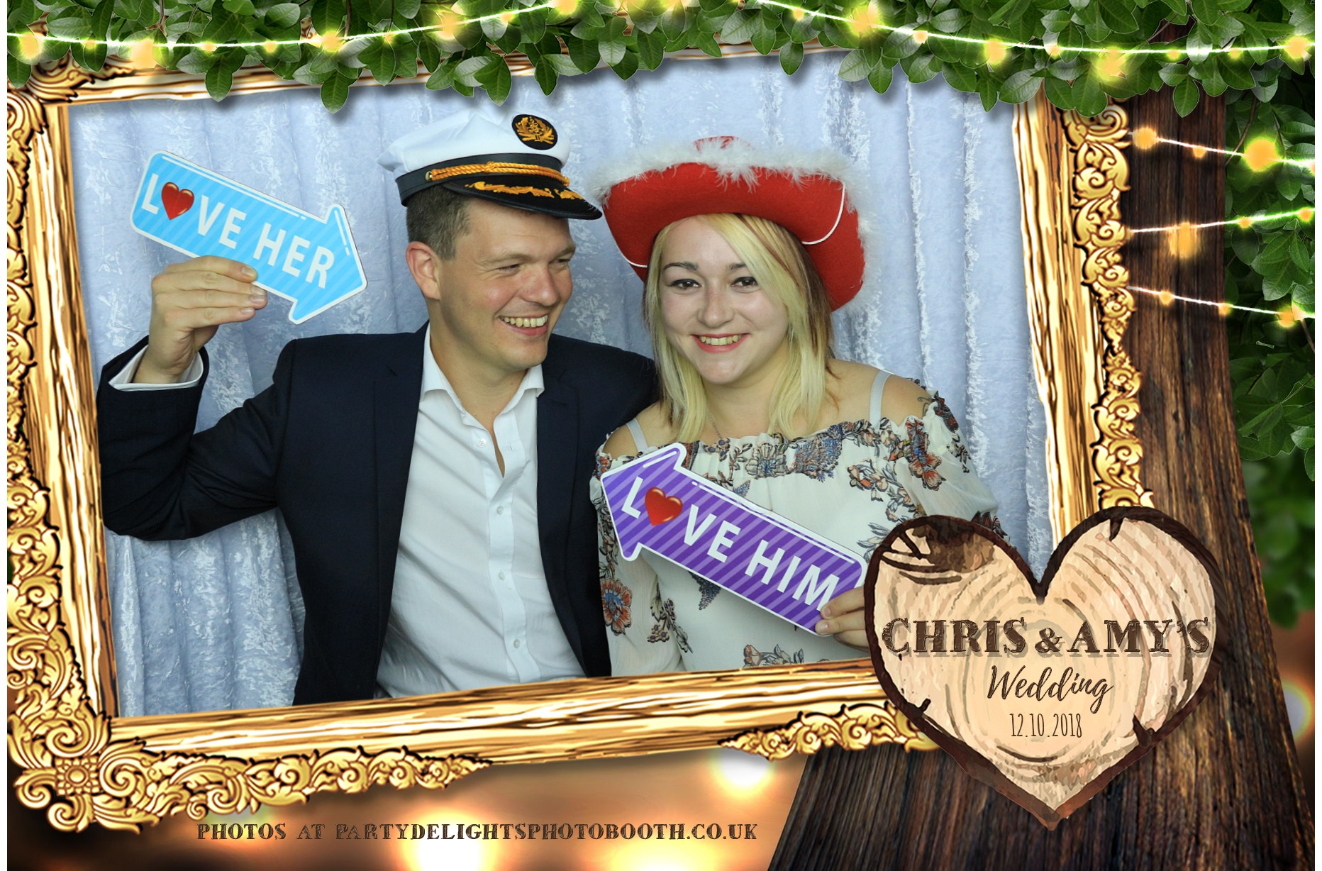 Chris & Amy's Wedding - Prints | View more photos from the event at gallery.partydelightsphotobooth.co.uk/u/PartyDelightsPhotoBooth/Chris-Amys-Wedding-Prints