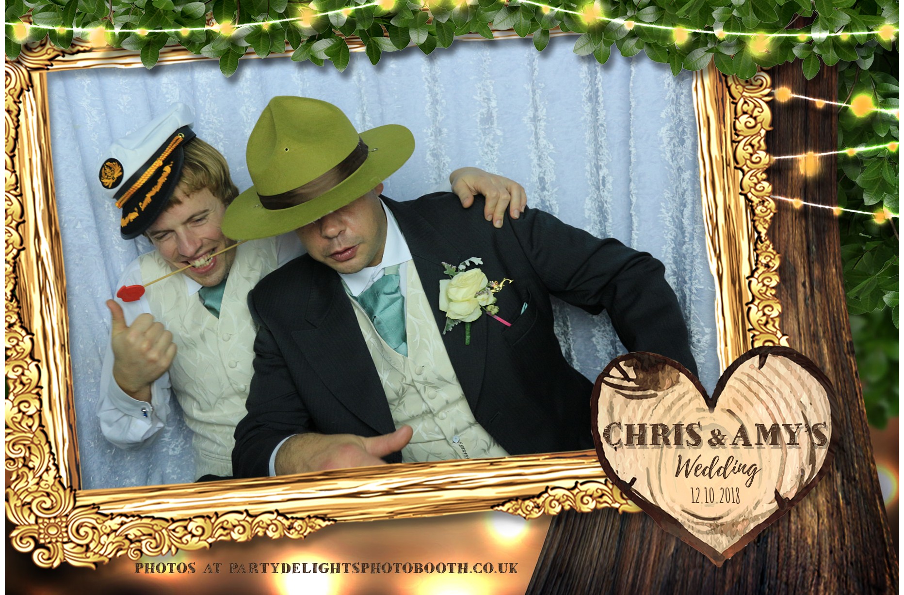 Chris & Amy's Wedding - Prints | View more photos from the event at gallery.partydelightsphotobooth.co.uk/u/PartyDelightsPhotoBooth/Chris-Amys-Wedding-Prints