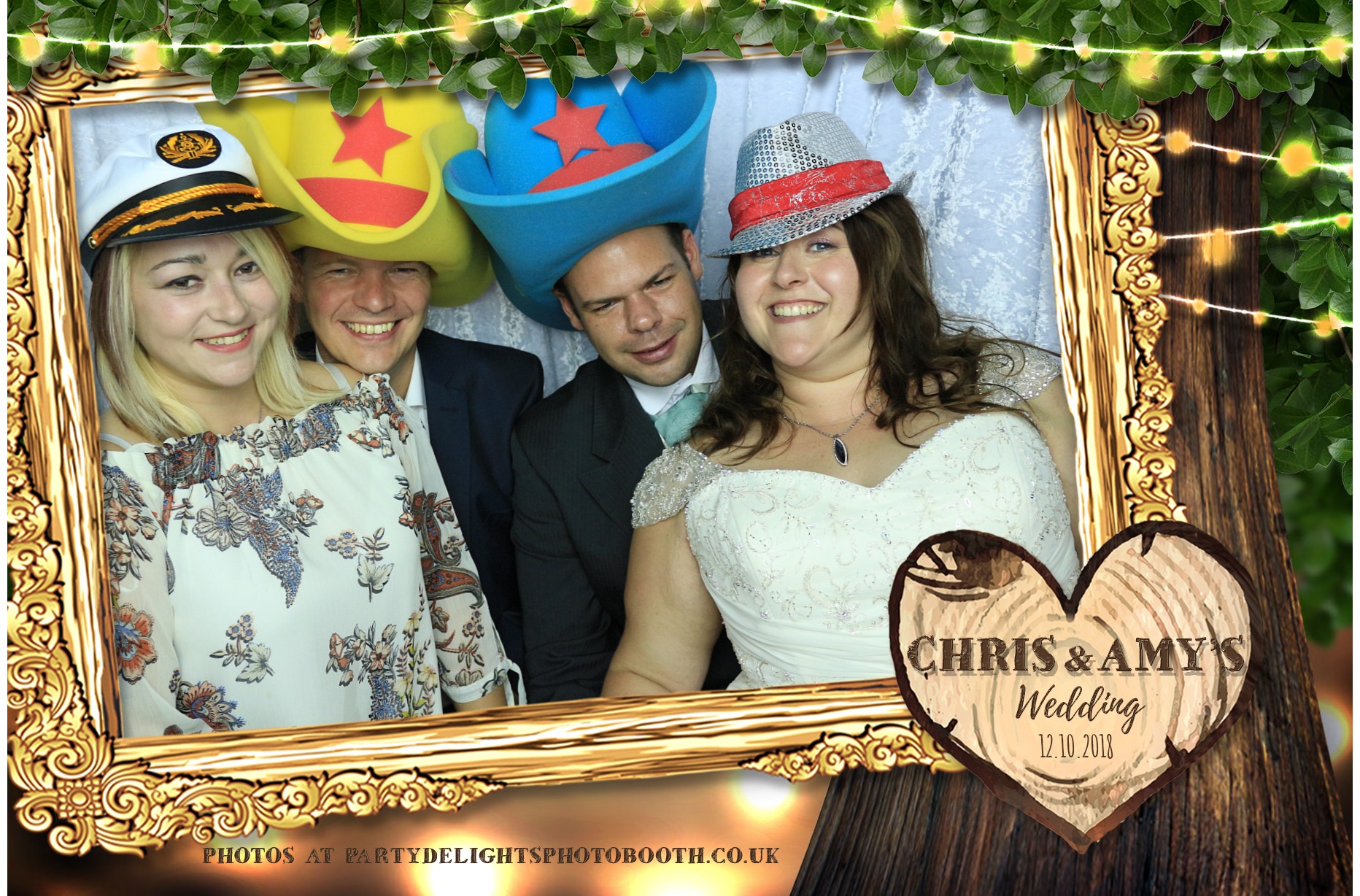 Chris & Amy's Wedding - Prints | View more photos from the event at gallery.partydelightsphotobooth.co.uk/u/PartyDelightsPhotoBooth/Chris-Amys-Wedding-Prints