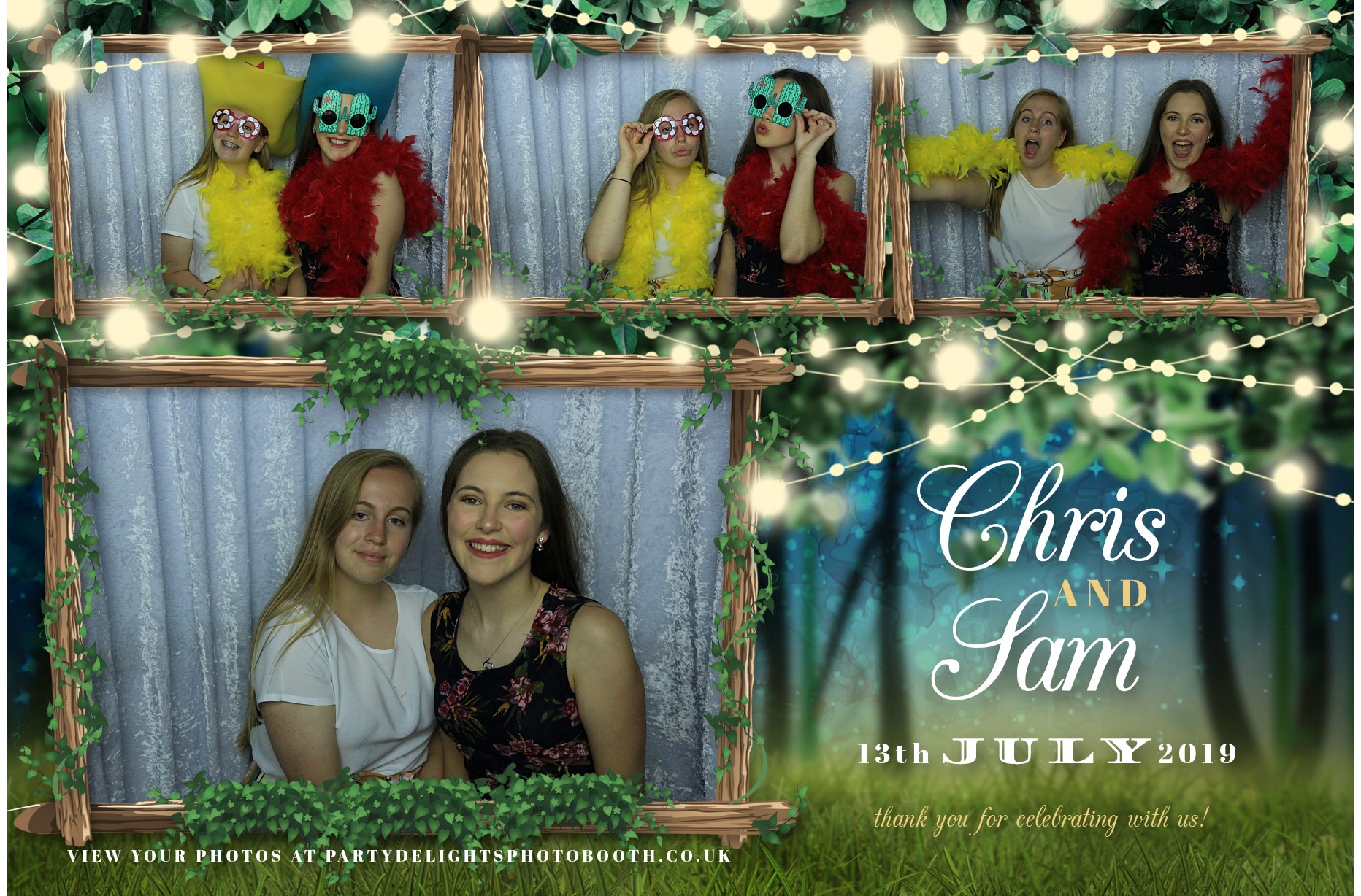 Chris & Sam’s Wedding - Prints | View more photos from the event at gallery.partydelightsphotobooth.co.uk/u/PartyDelightsPhotoBooth/Chris-Sam’s-Wedding-Prints