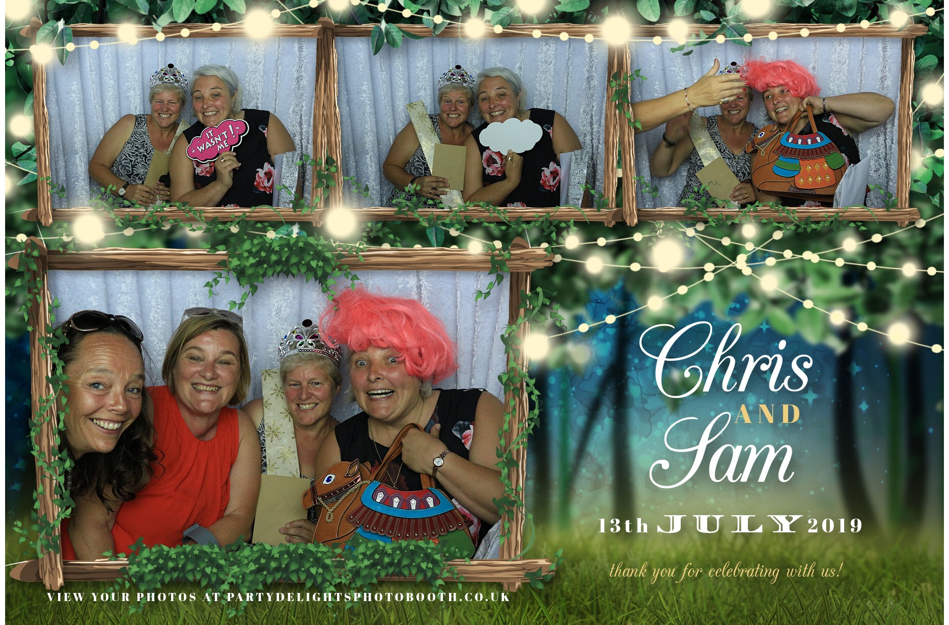 Chris & Sam’s Wedding - Prints | View more photos from the event at gallery.partydelightsphotobooth.co.uk/u/PartyDelightsPhotoBooth/Chris-Sam’s-Wedding-Prints