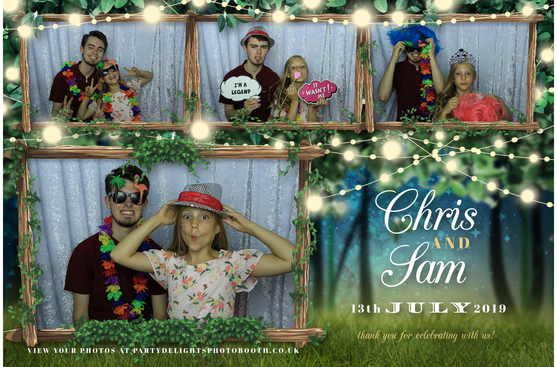 Chris & Sam’s Wedding - Prints | View more photos from the event at gallery.partydelightsphotobooth.co.uk/u/PartyDelightsPhotoBooth/Chris-Sam’s-Wedding-Prints
