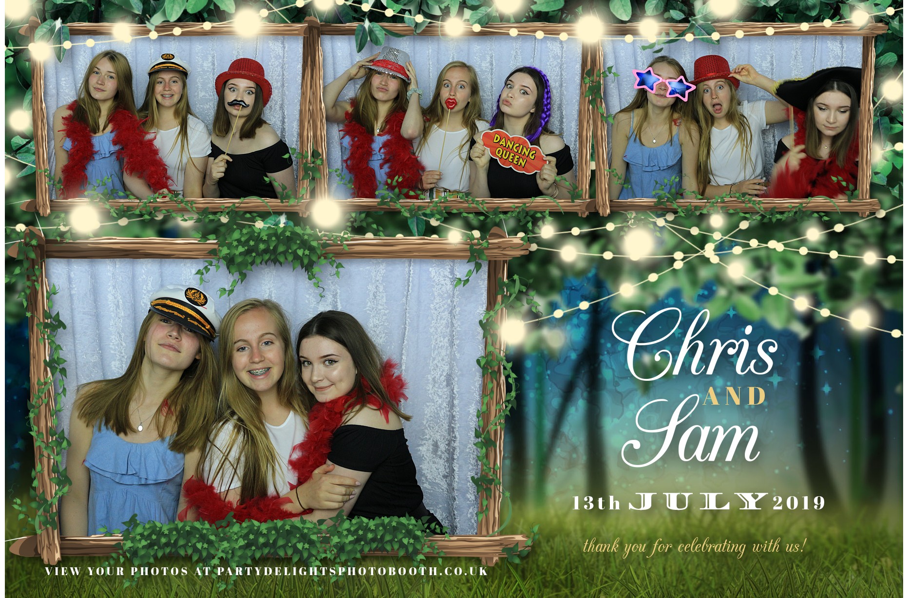 Chris & Sam’s Wedding - Prints | View more photos from the event at gallery.partydelightsphotobooth.co.uk/u/PartyDelightsPhotoBooth/Chris-Sam’s-Wedding-Prints