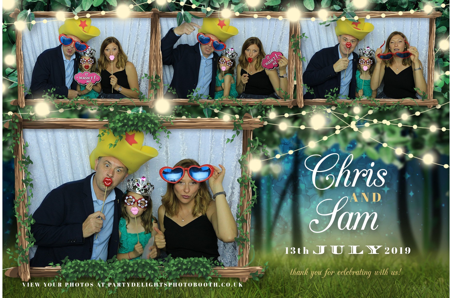 Chris & Sam’s Wedding - Prints | View more photos from the event at gallery.partydelightsphotobooth.co.uk/u/PartyDelightsPhotoBooth/Chris-Sam’s-Wedding-Prints