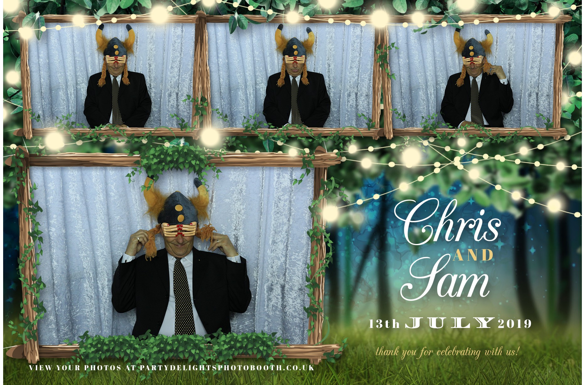 Chris & Sam’s Wedding - Prints | View more photos from the event at gallery.partydelightsphotobooth.co.uk/u/PartyDelightsPhotoBooth/Chris-Sam’s-Wedding-Prints
