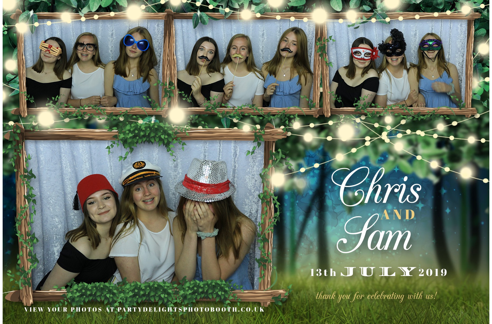 Chris & Sam’s Wedding - Prints | View more photos from the event at gallery.partydelightsphotobooth.co.uk/u/PartyDelightsPhotoBooth/Chris-Sam’s-Wedding-Prints