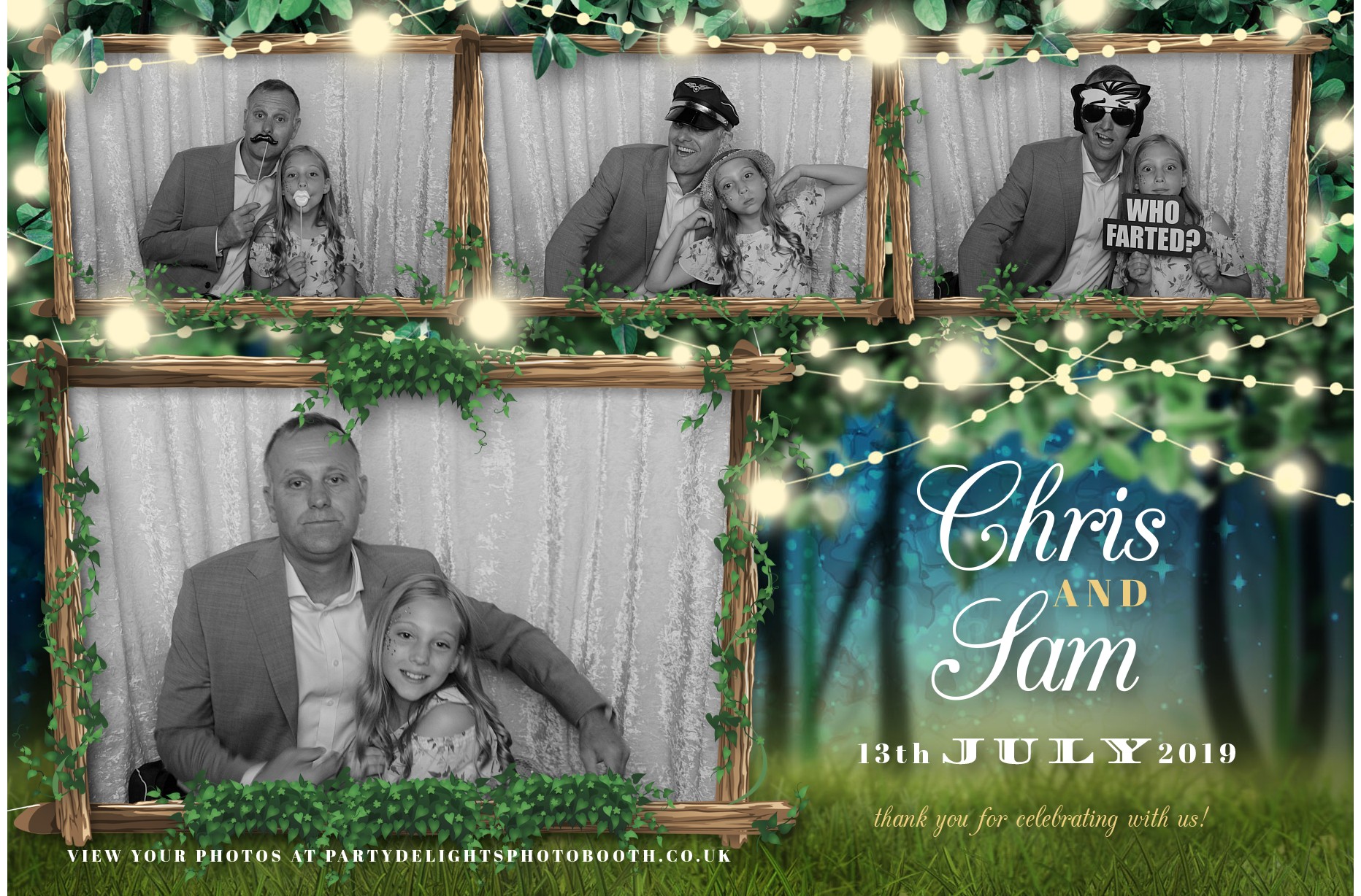 Chris & Sam’s Wedding - Prints | View more photos from the event at gallery.partydelightsphotobooth.co.uk/u/PartyDelightsPhotoBooth/Chris-Sam’s-Wedding-Prints