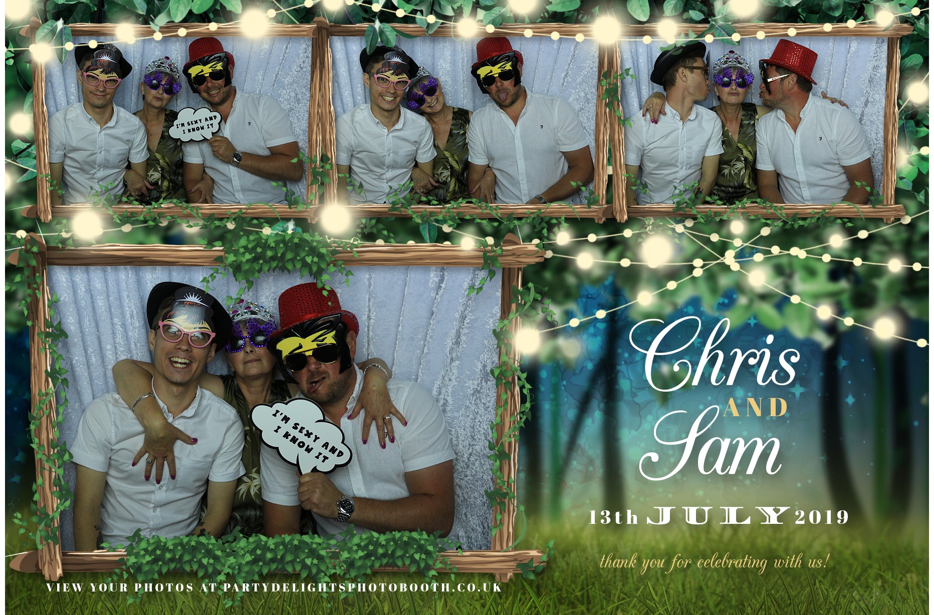 Chris & Sam’s Wedding - Prints | View more photos from the event at gallery.partydelightsphotobooth.co.uk/u/PartyDelightsPhotoBooth/Chris-Sam’s-Wedding-Prints