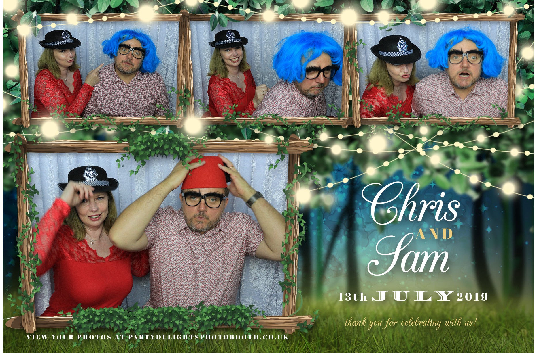 Chris & Sam’s Wedding - Prints | View more photos from the event at gallery.partydelightsphotobooth.co.uk/u/PartyDelightsPhotoBooth/Chris-Sam’s-Wedding-Prints