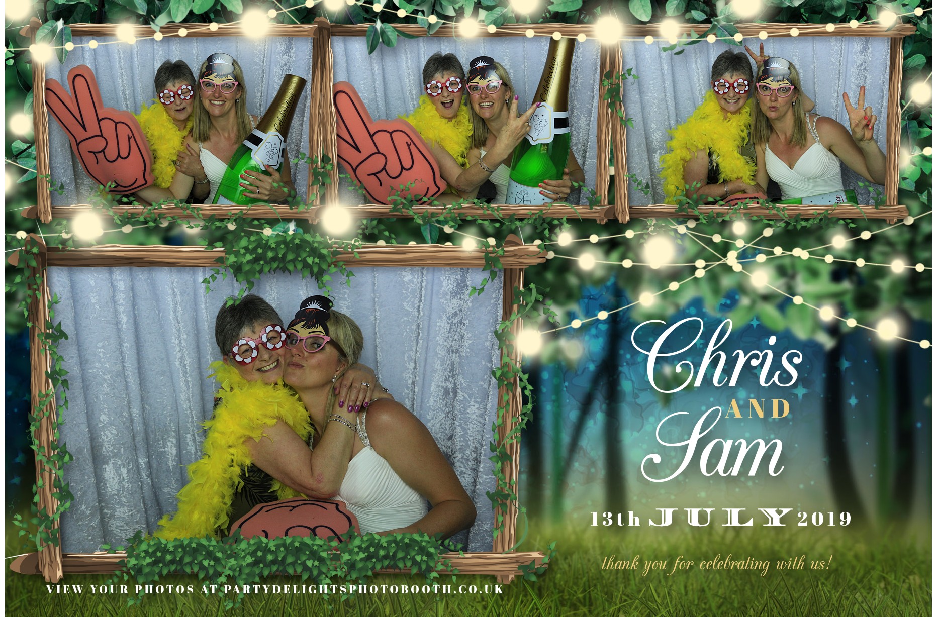 Chris & Sam’s Wedding - Prints | View more photos from the event at gallery.partydelightsphotobooth.co.uk/u/PartyDelightsPhotoBooth/Chris-Sam’s-Wedding-Prints
