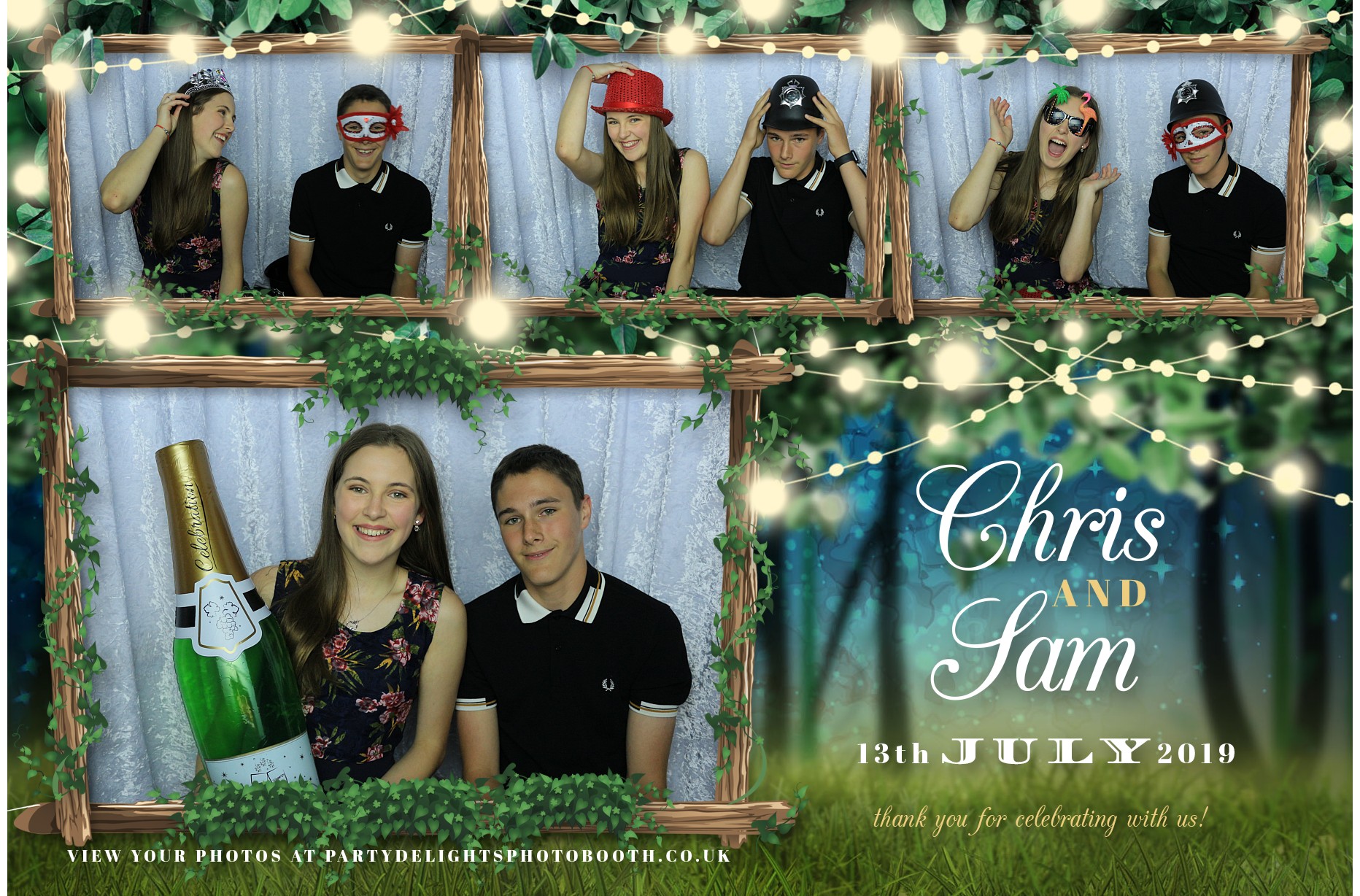 Chris & Sam’s Wedding - Prints | View more photos from the event at gallery.partydelightsphotobooth.co.uk/u/PartyDelightsPhotoBooth/Chris-Sam’s-Wedding-Prints