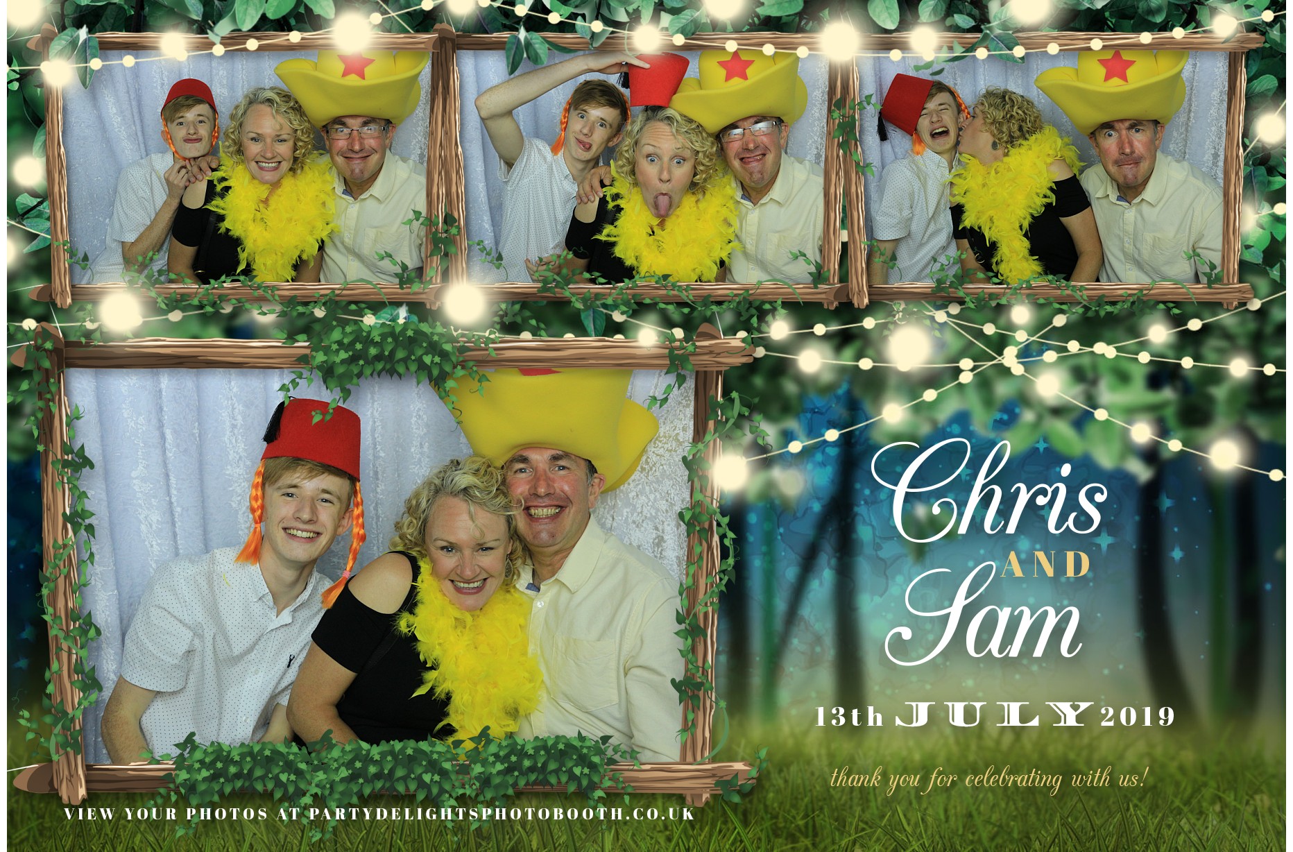 Chris & Sam’s Wedding - Prints | View more photos from the event at gallery.partydelightsphotobooth.co.uk/u/PartyDelightsPhotoBooth/Chris-Sam’s-Wedding-Prints