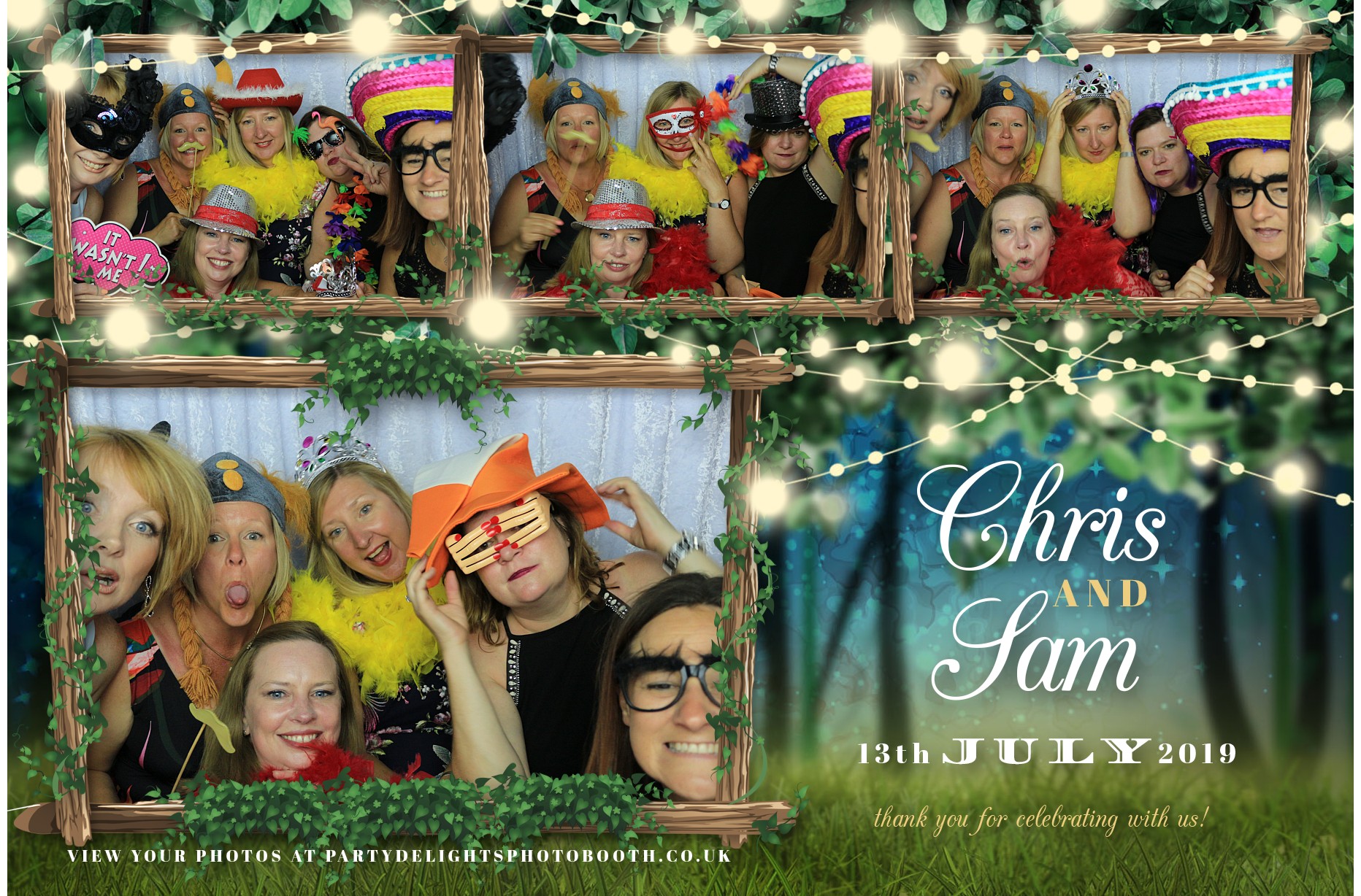Chris & Sam’s Wedding - Prints | View more photos from the event at gallery.partydelightsphotobooth.co.uk/u/PartyDelightsPhotoBooth/Chris-Sam’s-Wedding-Prints