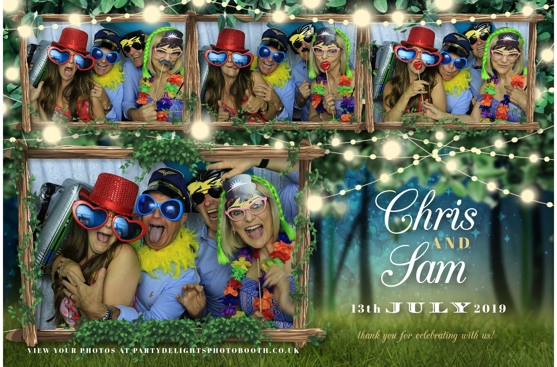 Chris & Sam’s Wedding - Prints | View more photos from the event at gallery.partydelightsphotobooth.co.uk/u/PartyDelightsPhotoBooth/Chris-Sam’s-Wedding-Prints