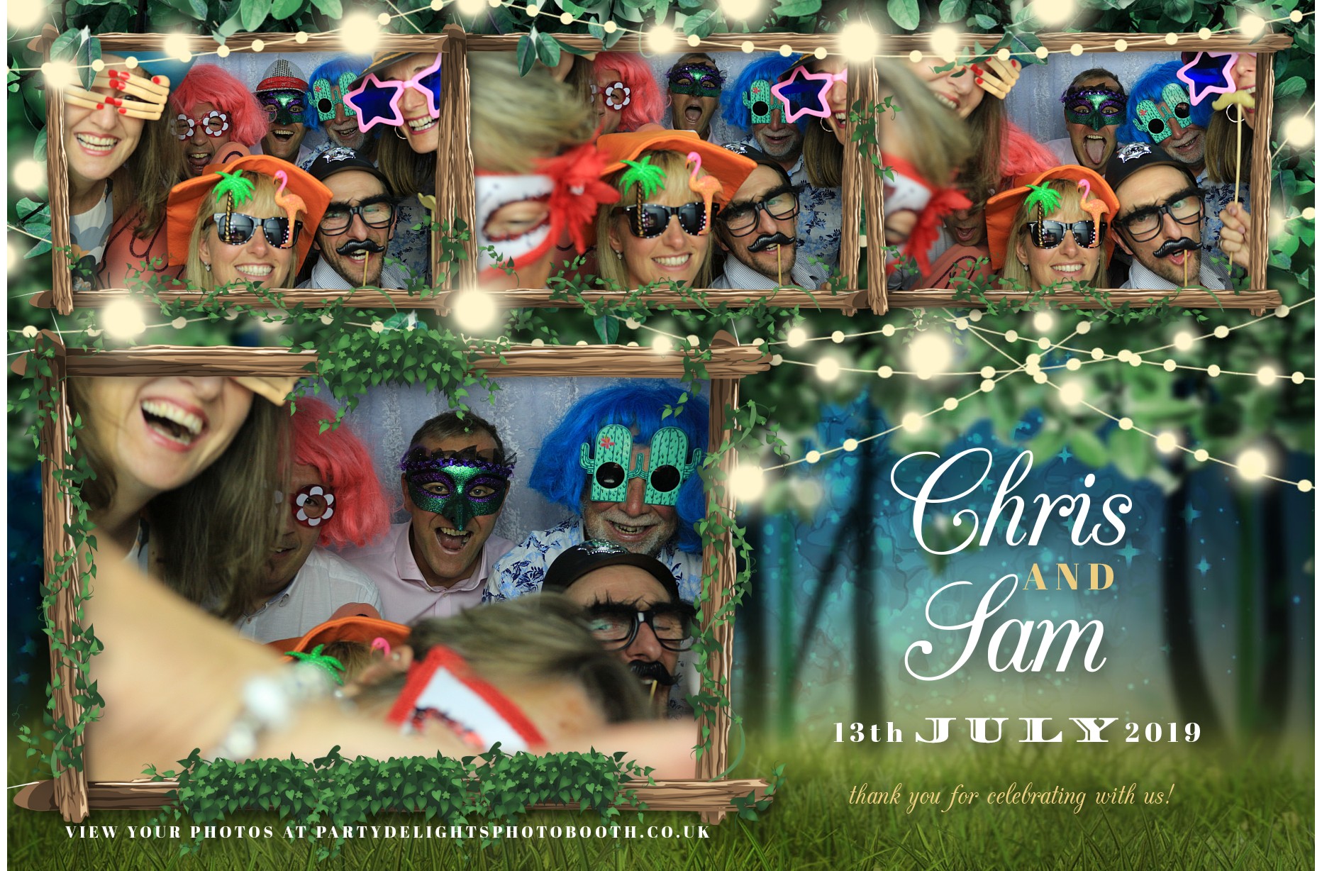 Chris & Sam’s Wedding - Prints | View more photos from the event at gallery.partydelightsphotobooth.co.uk/u/PartyDelightsPhotoBooth/Chris-Sam’s-Wedding-Prints