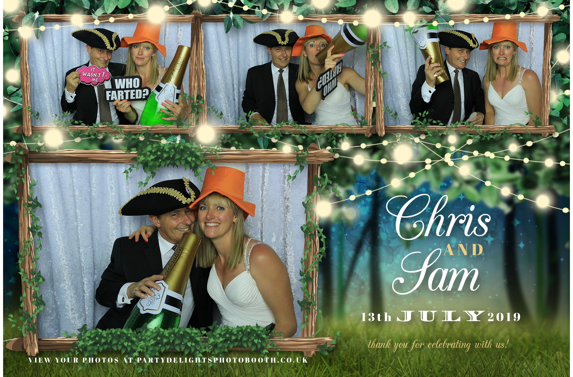 Chris & Sam’s Wedding - Prints | View more photos from the event at gallery.partydelightsphotobooth.co.uk/u/PartyDelightsPhotoBooth/Chris-Sam’s-Wedding-Prints