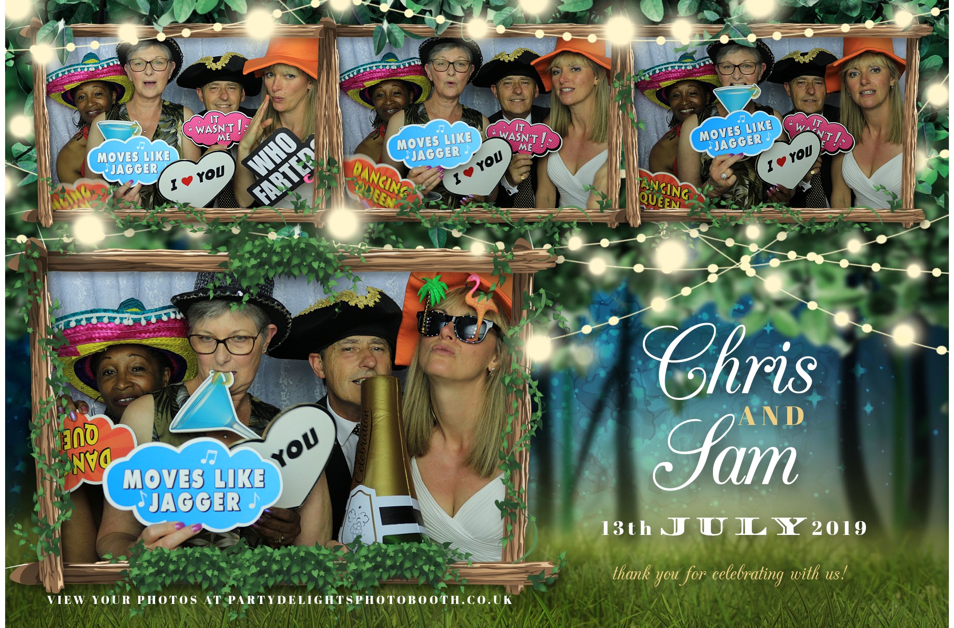 Chris & Sam’s Wedding - Prints | View more photos from the event at gallery.partydelightsphotobooth.co.uk/u/PartyDelightsPhotoBooth/Chris-Sam’s-Wedding-Prints