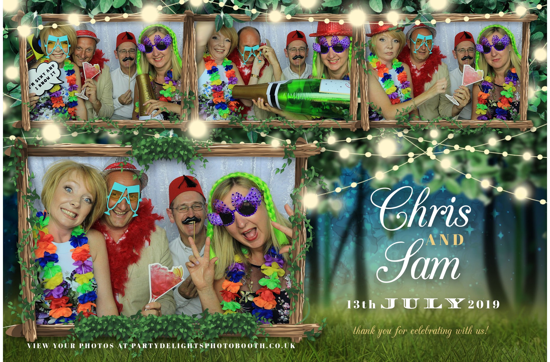 Chris & Sam’s Wedding - Prints | View more photos from the event at gallery.partydelightsphotobooth.co.uk/u/PartyDelightsPhotoBooth/Chris-Sam’s-Wedding-Prints