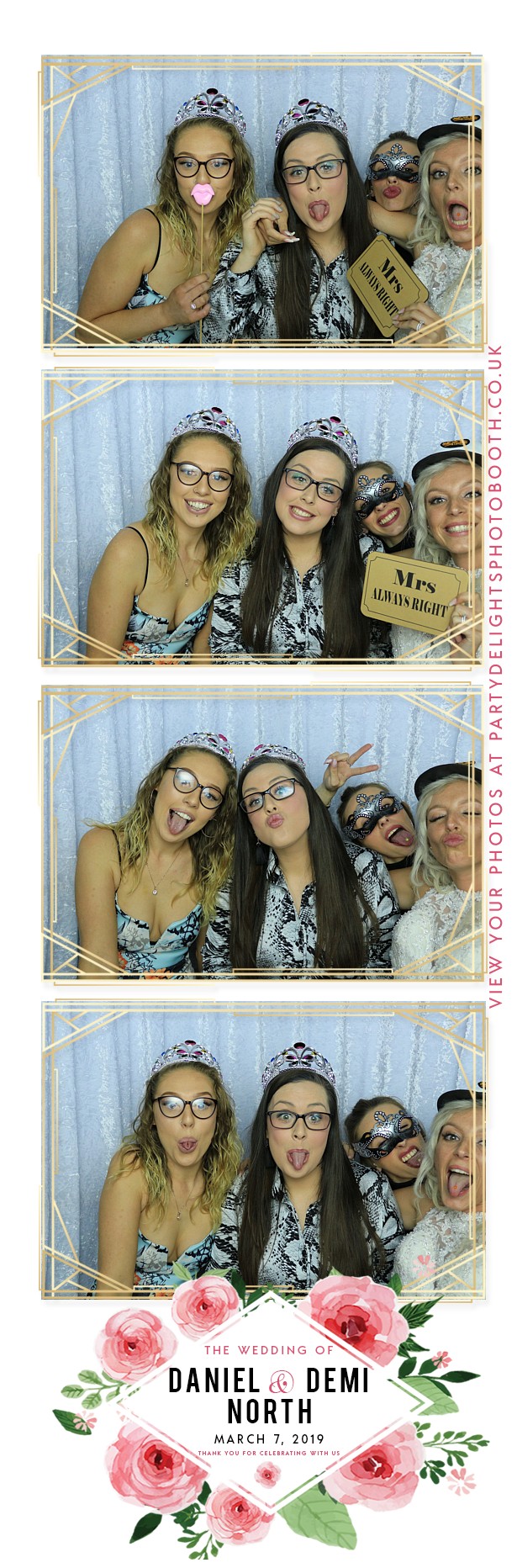 Daniel & Demi's Wedding - Prints | View more photos from the event at gallery.partydelightsphotobooth.co.uk/u/PartyDelightsPhotoBooth/Daniel-Demis-Wedding-Prints
