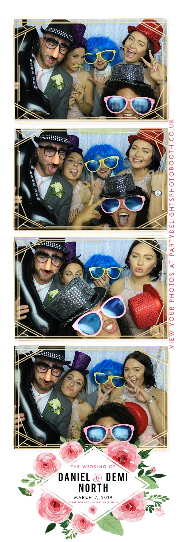 Daniel & Demi's Wedding - Prints | View more photos from the event at gallery.partydelightsphotobooth.co.uk/u/PartyDelightsPhotoBooth/Daniel-Demis-Wedding-Prints