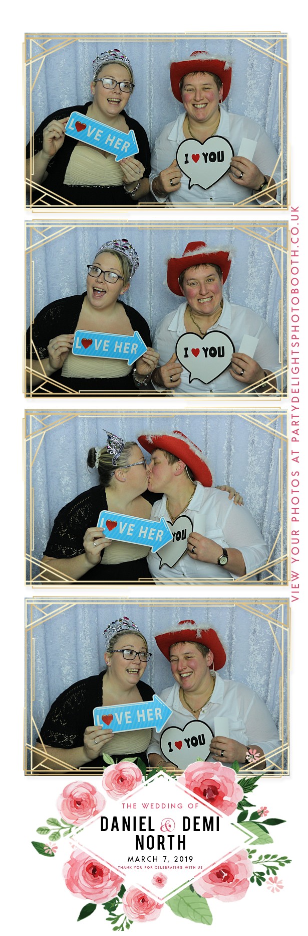 Daniel & Demi's Wedding - Prints | View more photos from the event at gallery.partydelightsphotobooth.co.uk/u/PartyDelightsPhotoBooth/Daniel-Demis-Wedding-Prints