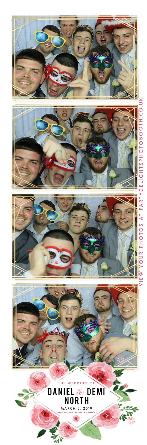 Daniel & Demi's Wedding - Prints | View more photos from the event at gallery.partydelightsphotobooth.co.uk/u/PartyDelightsPhotoBooth/Daniel-Demis-Wedding-Prints