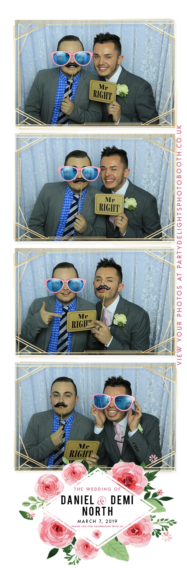 Daniel & Demi's Wedding - Prints | View more photos from the event at gallery.partydelightsphotobooth.co.uk/u/PartyDelightsPhotoBooth/Daniel-Demis-Wedding-Prints