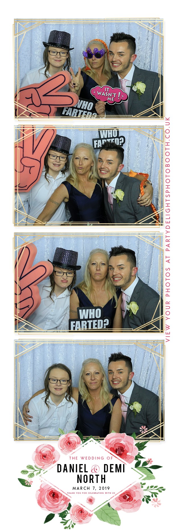 Daniel & Demi's Wedding - Prints | View more photos from the event at gallery.partydelightsphotobooth.co.uk/u/PartyDelightsPhotoBooth/Daniel-Demis-Wedding-Prints