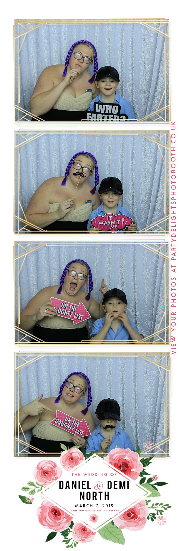Daniel & Demi's Wedding - Prints | View more photos from the event at gallery.partydelightsphotobooth.co.uk/u/PartyDelightsPhotoBooth/Daniel-Demis-Wedding-Prints