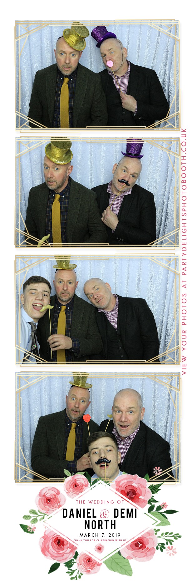 Daniel & Demi's Wedding - Prints | View more photos from the event at gallery.partydelightsphotobooth.co.uk/u/PartyDelightsPhotoBooth/Daniel-Demis-Wedding-Prints