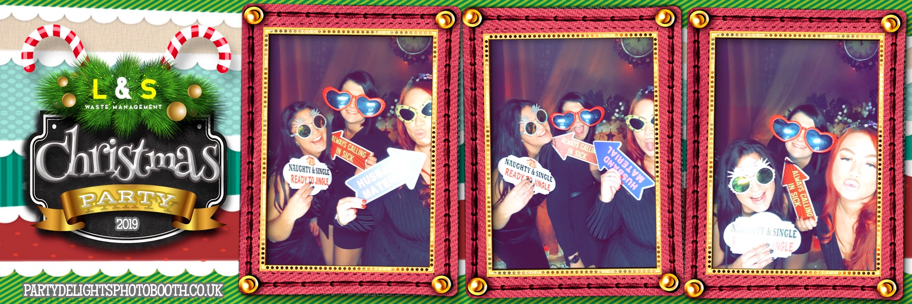 L&S Christmas Party 2019 - Prints & Boomerangs | View more photos from the event at gallery.partydelightsphotobooth.co.uk/u/PartyDelightsPhotoBooth/LS-Christmas-Party-2019-Prints-Boomerangs