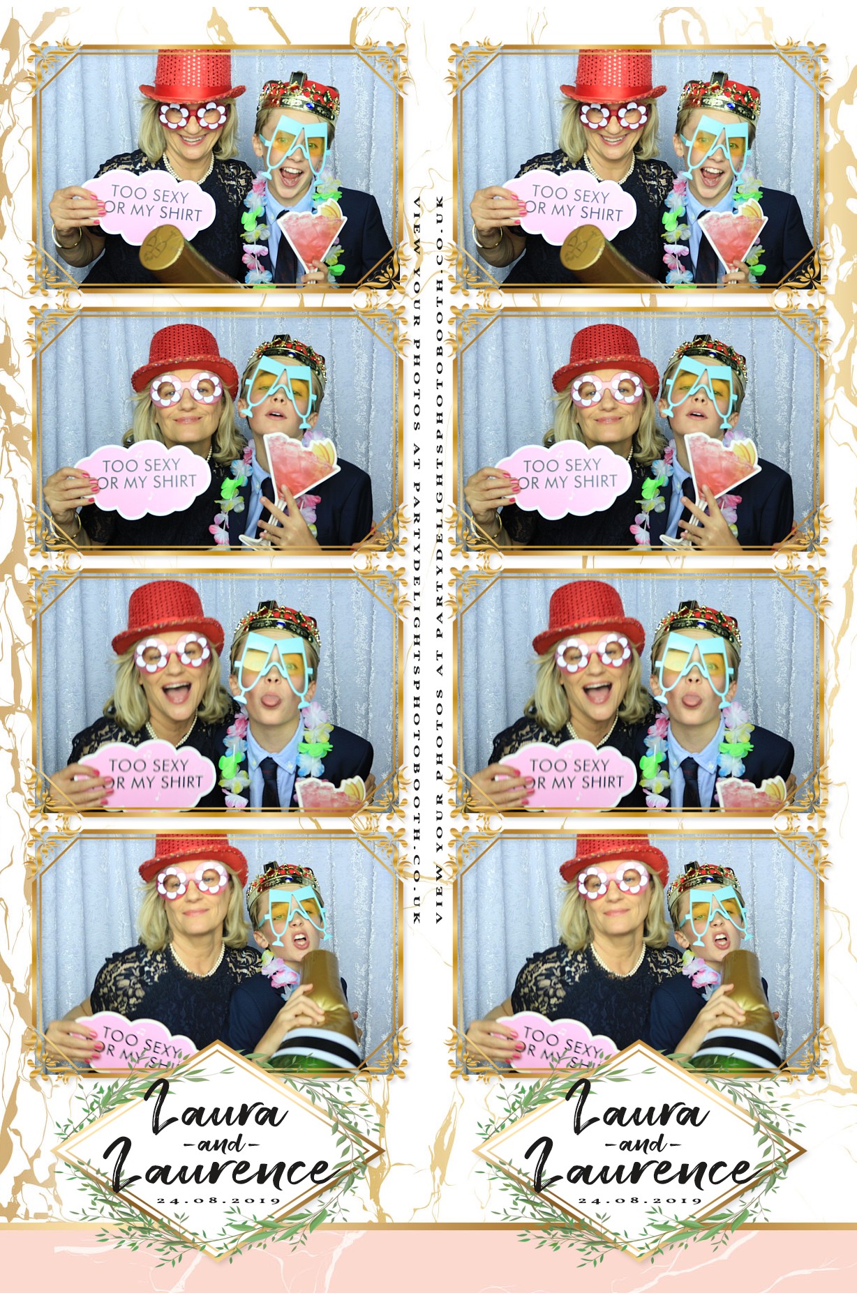 Laurence and Laura's Wedding - Prints | View more photos from the event at gallery.partydelightsphotobooth.co.uk/u/PartyDelightsPhotoBooth/Laurence-and-Lauras-Wedding-Prints