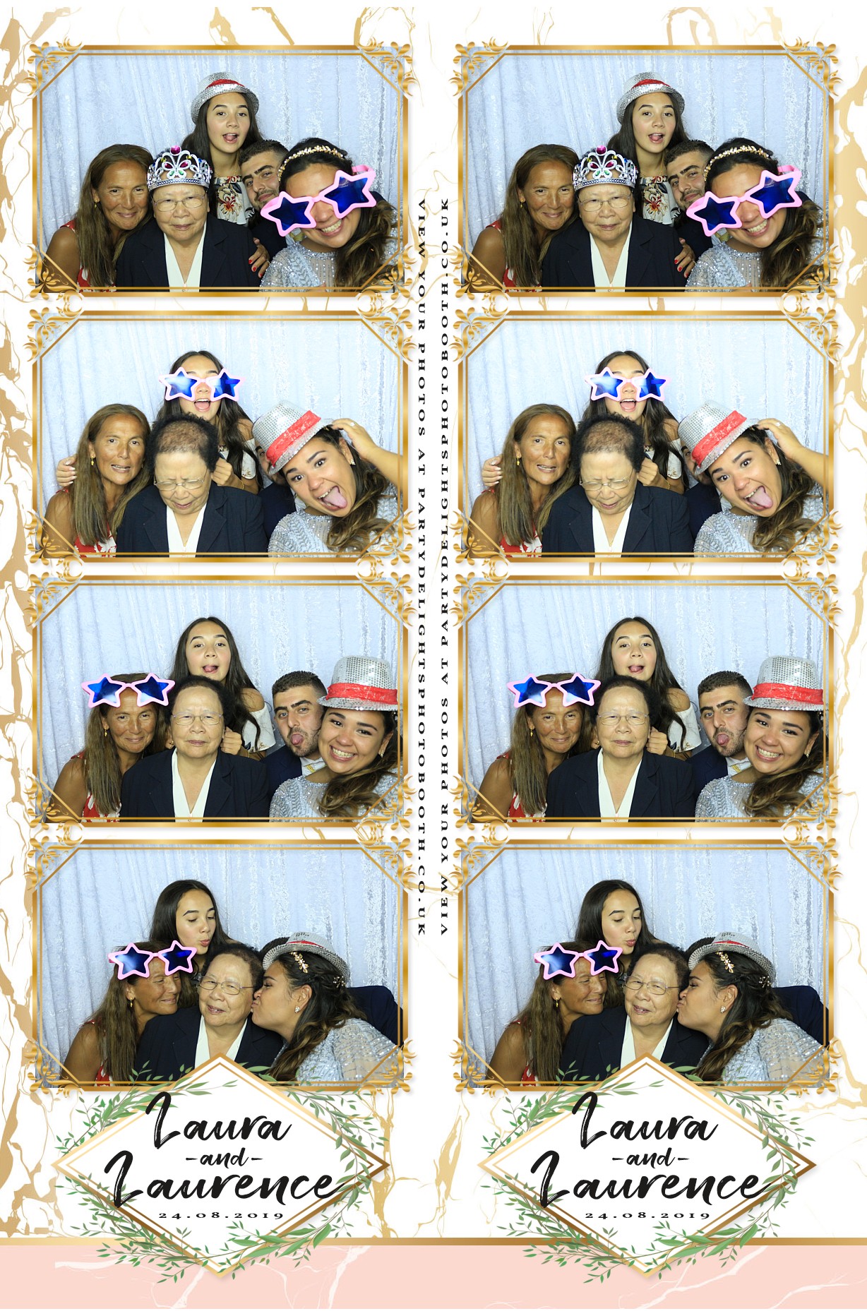 Laurence and Laura's Wedding - Prints | View more photos from the event at gallery.partydelightsphotobooth.co.uk/u/PartyDelightsPhotoBooth/Laurence-and-Lauras-Wedding-Prints