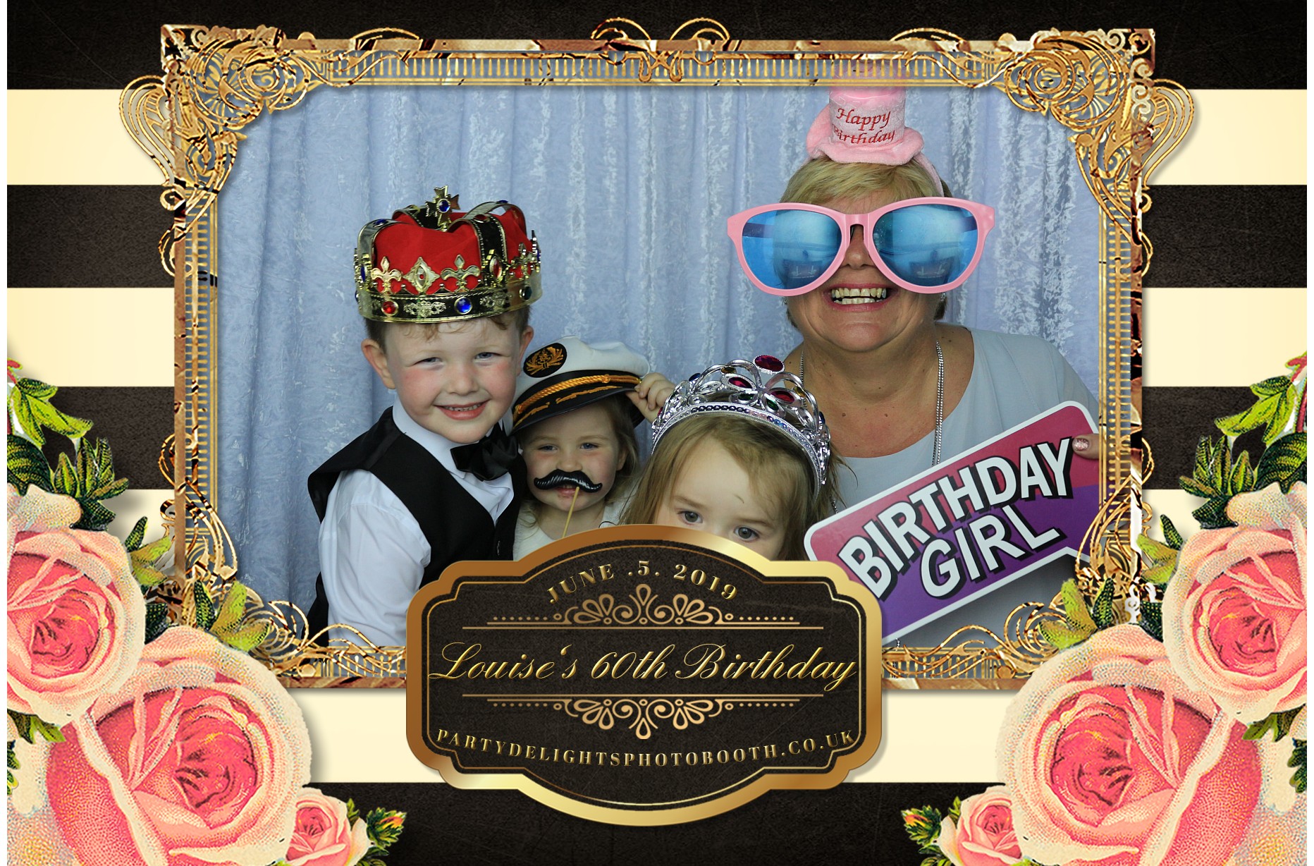 Louise's 60th Birthday Party - Prints | View more photos from the event at gallery.partydelightsphotobooth.co.uk/u/PartyDelightsPhotoBooth/Louises-60th-Birthday-Party-Prints