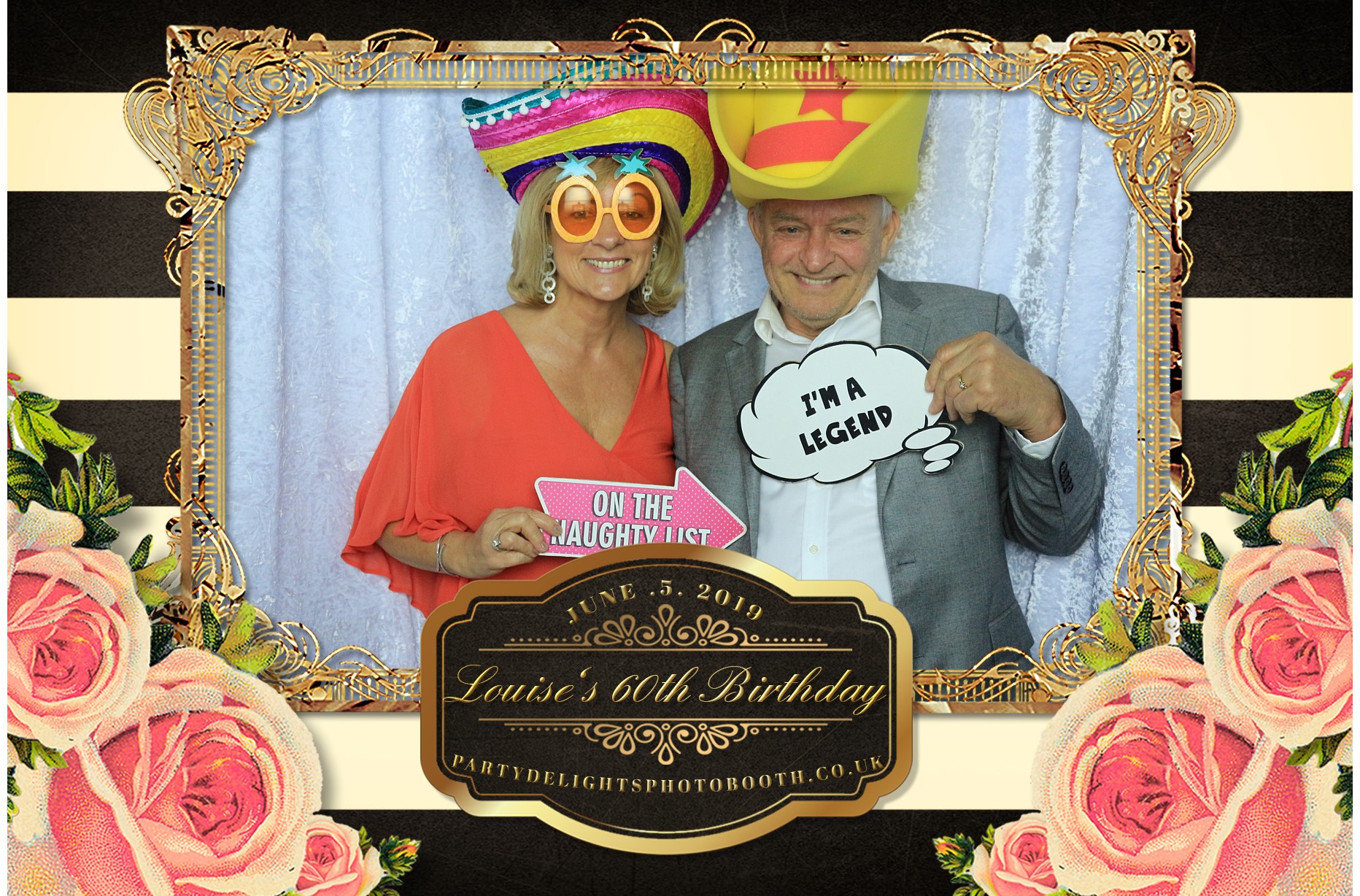 Louise's 60th Birthday Party - Prints | View more photos from the event at gallery.partydelightsphotobooth.co.uk/u/PartyDelightsPhotoBooth/Louises-60th-Birthday-Party-Prints