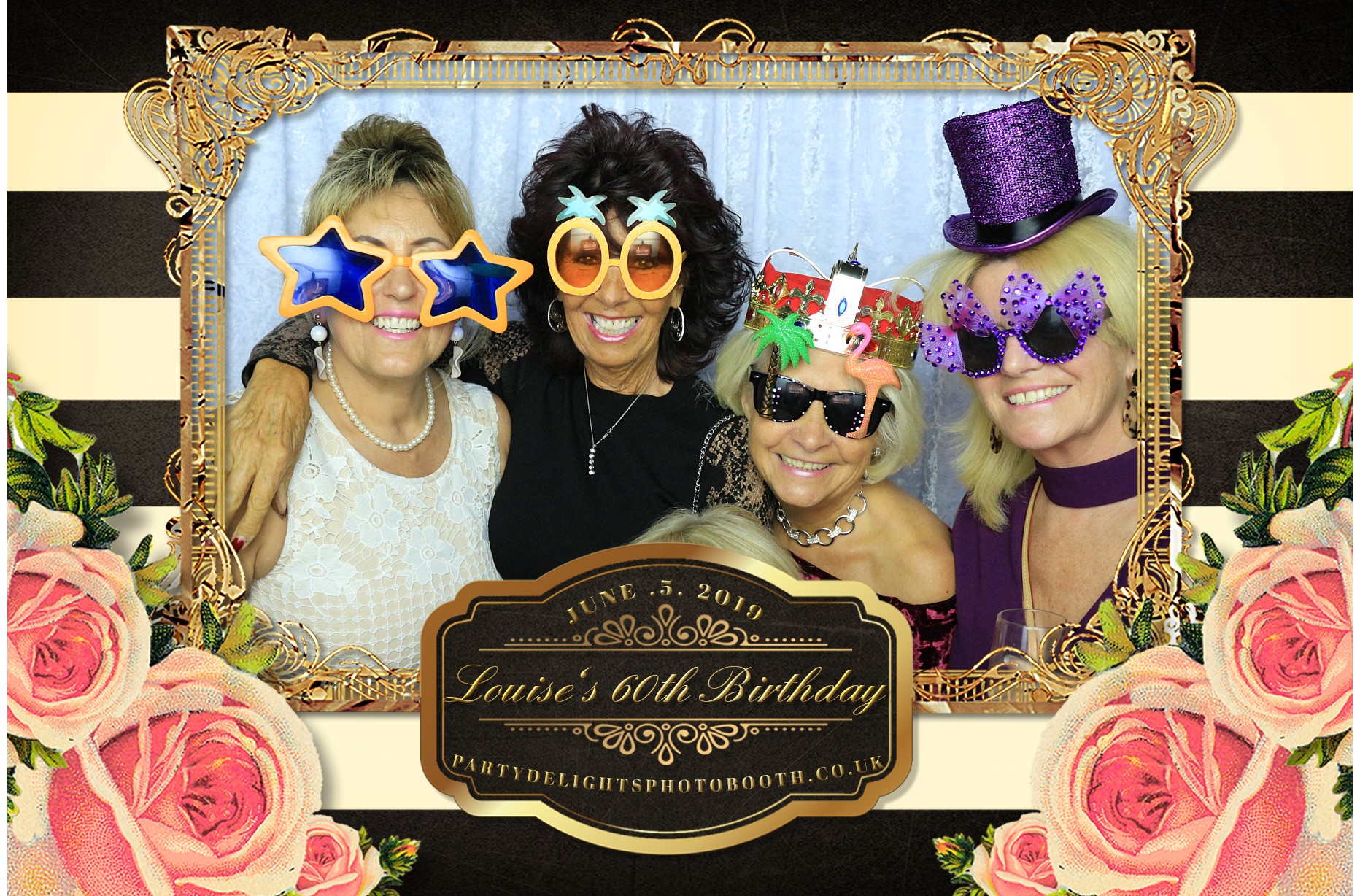 Louise's 60th Birthday Party - Prints | View more photos from the event at gallery.partydelightsphotobooth.co.uk/u/PartyDelightsPhotoBooth/Louises-60th-Birthday-Party-Prints