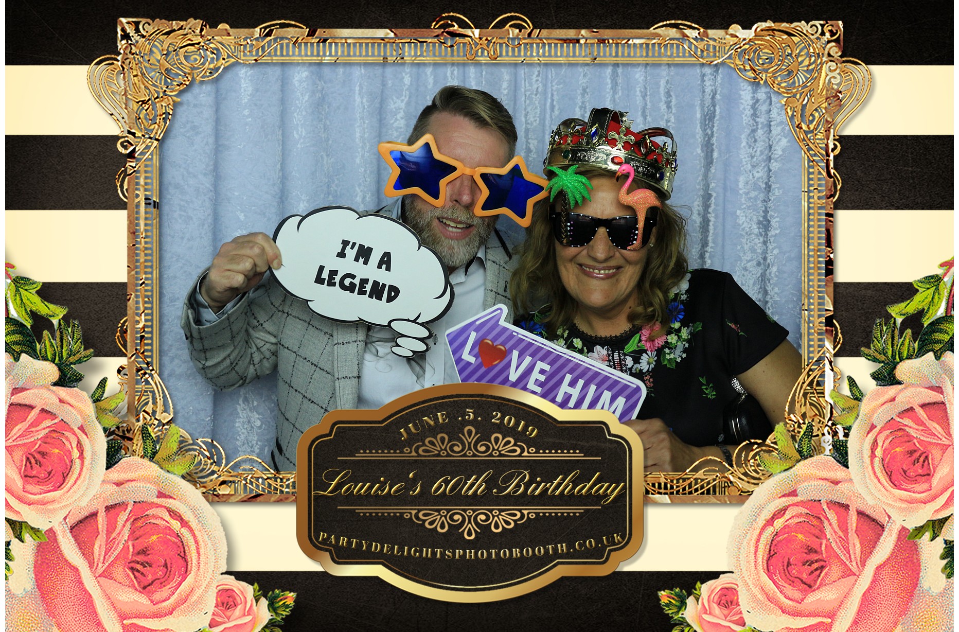 Louise's 60th Birthday Party - Prints | View more photos from the event at gallery.partydelightsphotobooth.co.uk/u/PartyDelightsPhotoBooth/Louises-60th-Birthday-Party-Prints