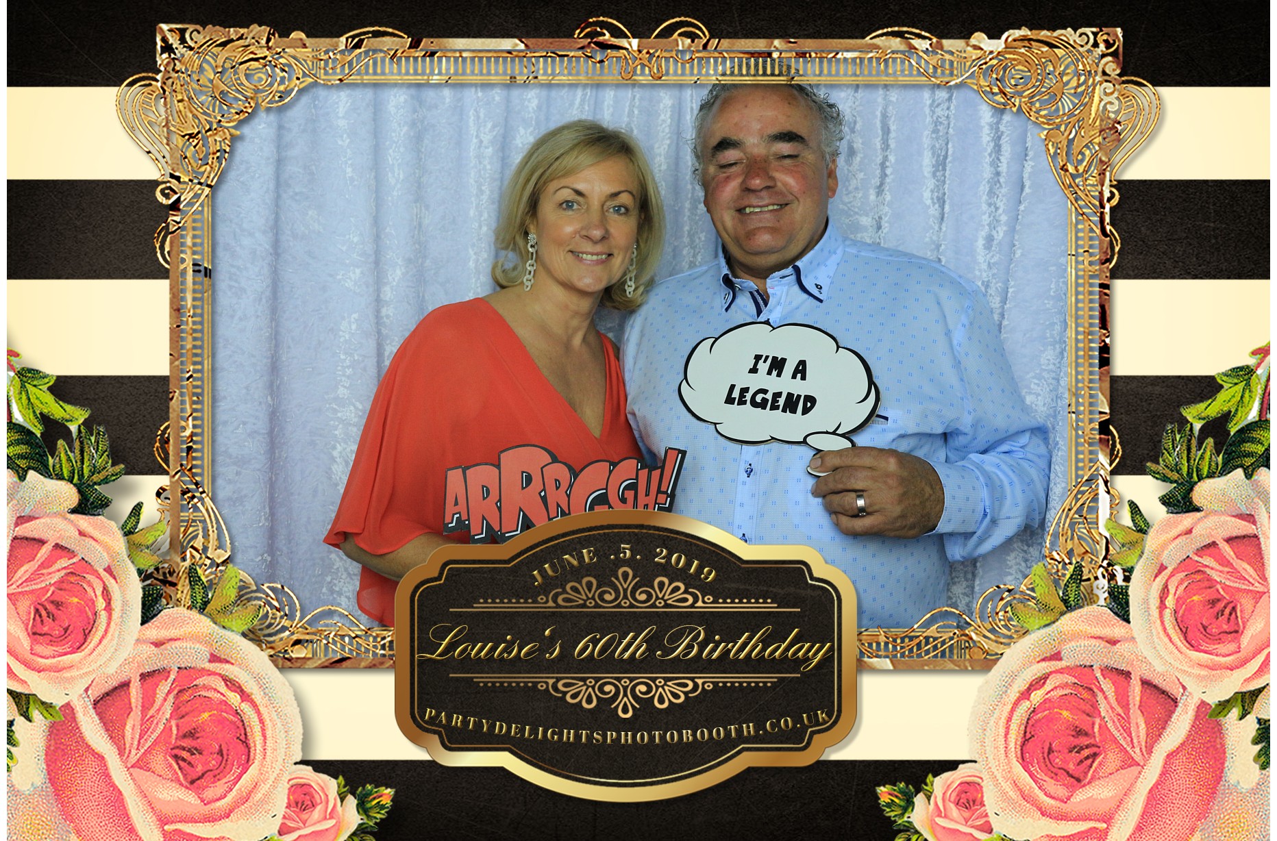 Louise's 60th Birthday Party - Prints | View more photos from the event at gallery.partydelightsphotobooth.co.uk/u/PartyDelightsPhotoBooth/Louises-60th-Birthday-Party-Prints