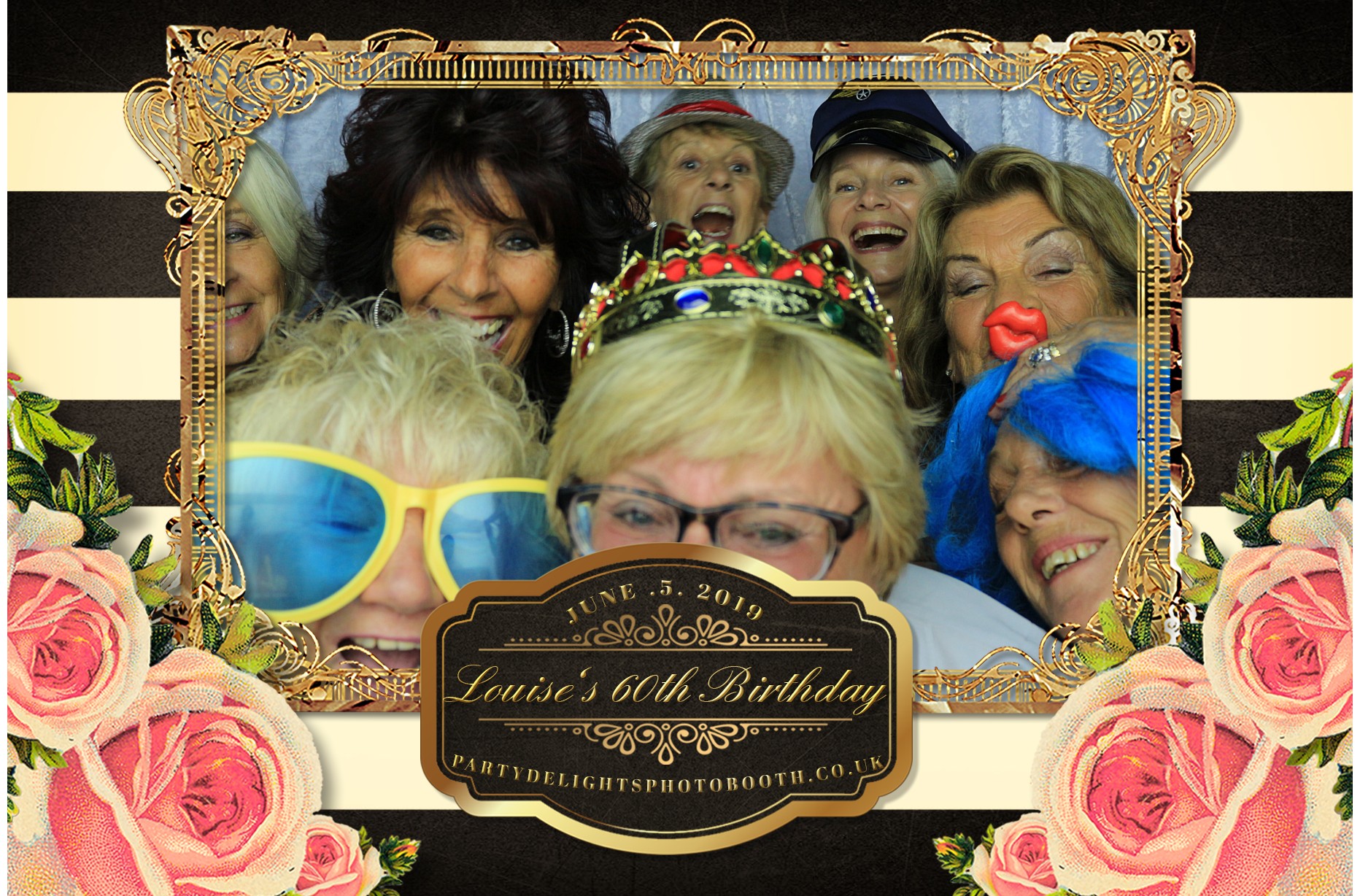 Louise's 60th Birthday Party - Prints | View more photos from the event at gallery.partydelightsphotobooth.co.uk/u/PartyDelightsPhotoBooth/Louises-60th-Birthday-Party-Prints