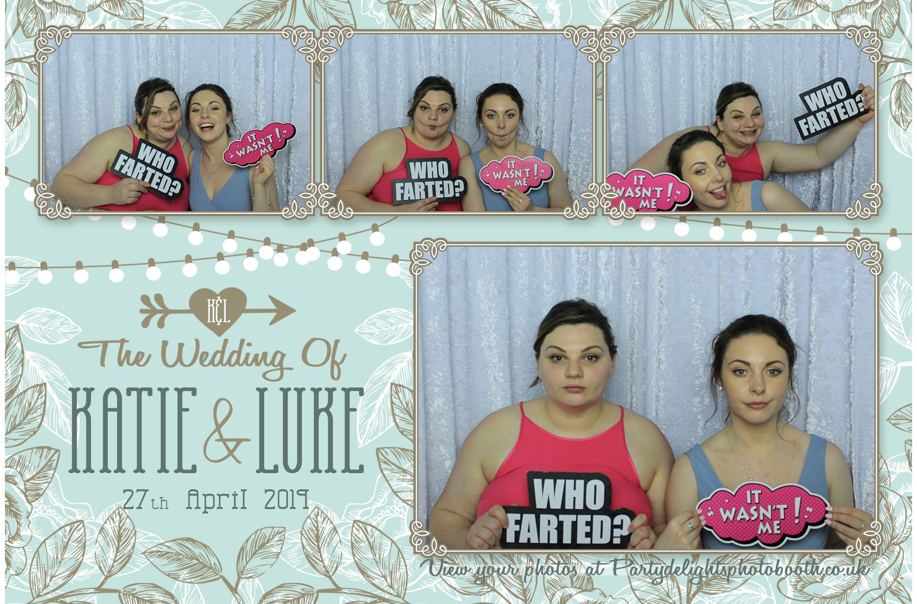 Luke and Katie's Wedding - Prints | View more photos from the event at gallery.partydelightsphotobooth.co.uk/u/PartyDelightsPhotoBooth/Luke-and-Katies-Wedding-Prints