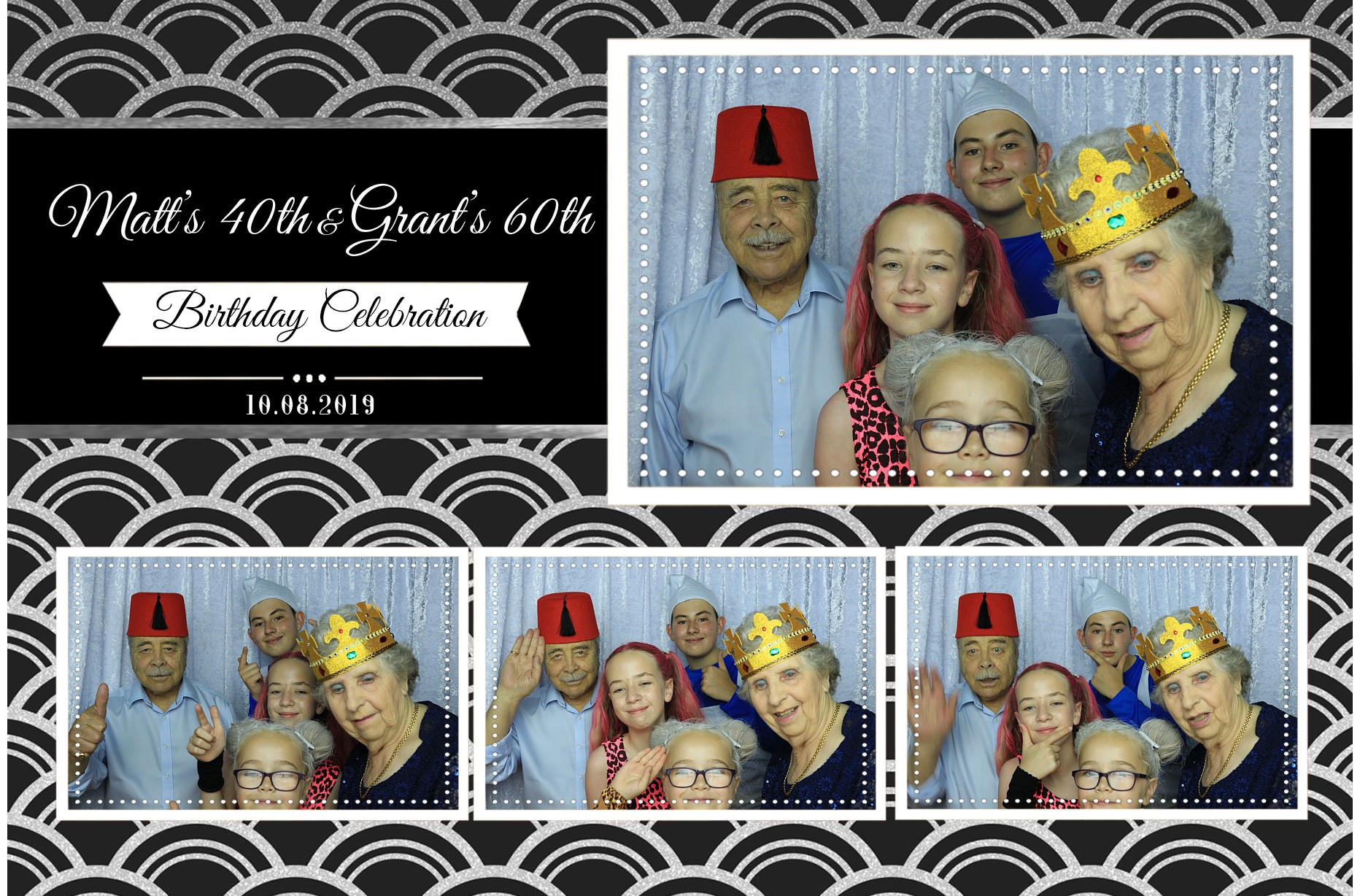 Matt's 40th & Grant's 60th Birthday Party - Prints | View more photos from the event at gallery.partydelightsphotobooth.co.uk/u/PartyDelightsPhotoBooth/Matts-40th-Grants-60th-Birthday-Party-Prints