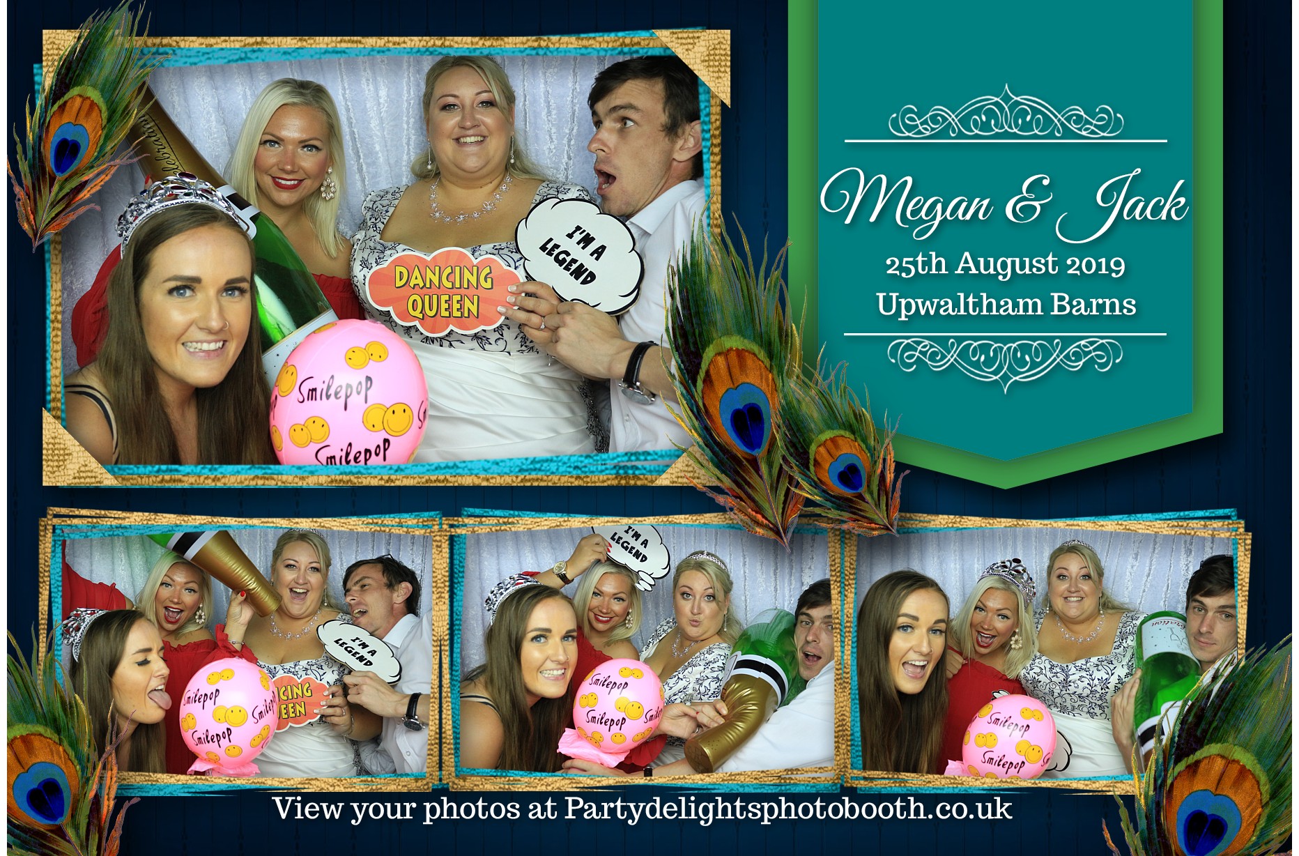 Meg & Jack Wedding - Prints | View more photos from the event at gallery.partydelightsphotobooth.co.uk/u/PartyDelightsPhotoBooth/Meg-Jack-Wedding-Prints
