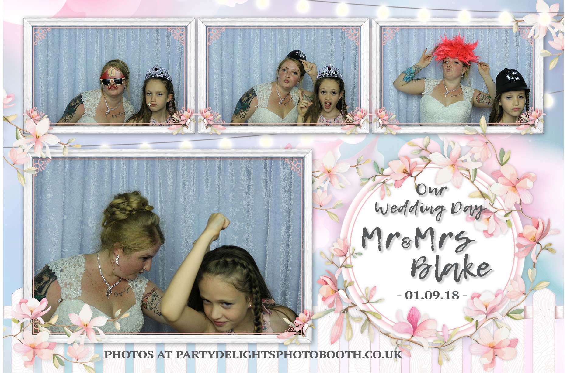 Mr & Mrs Blake - Prints | View more photos from the event at gallery.partydelightsphotobooth.co.uk/u/PartyDelightsPhotoBooth/Mr-Mrs-Blake-Prints