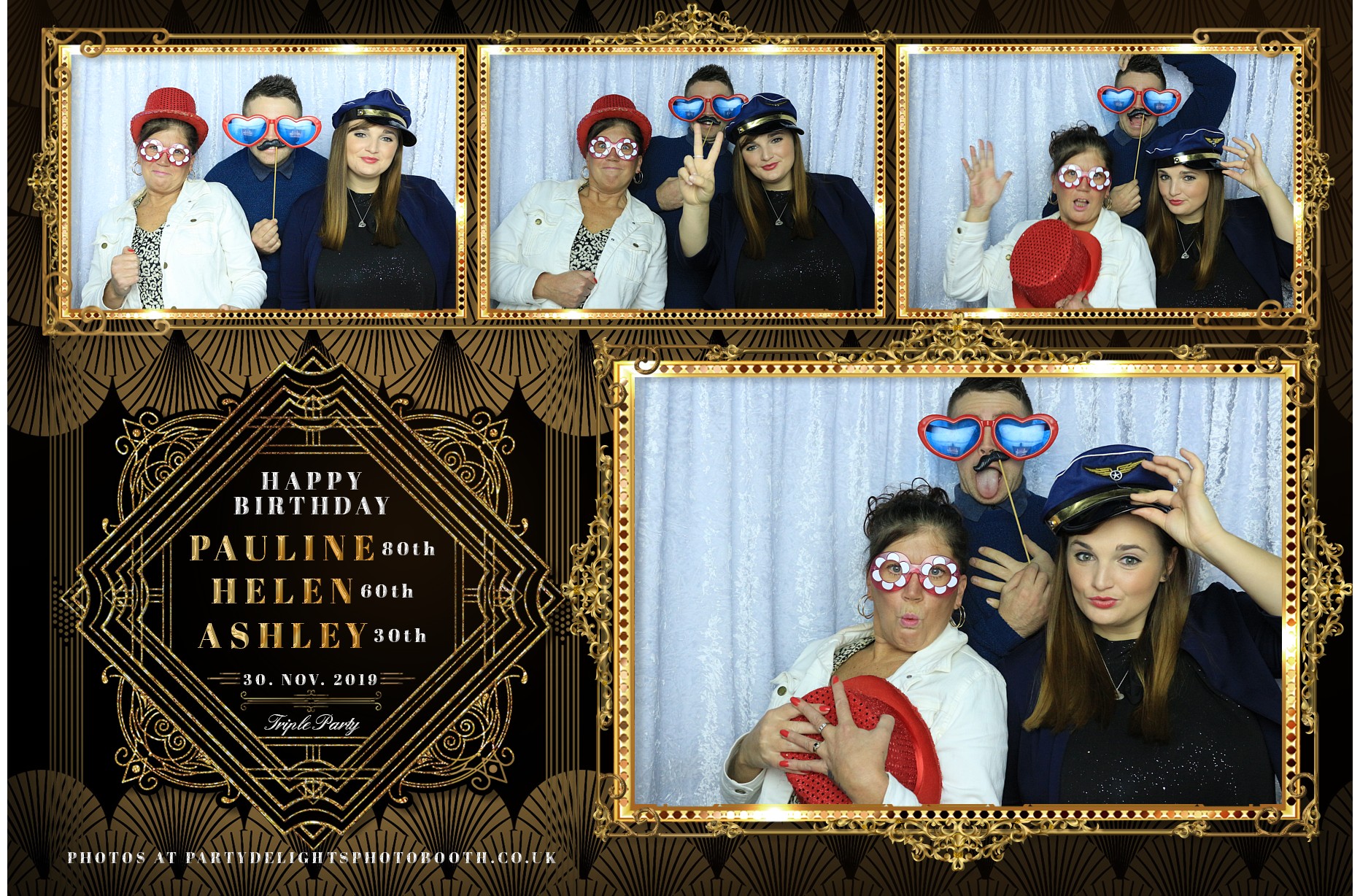 Pauline, Helen & Ashley Triple Party - Prints | View more photos from the event at gallery.partydelightsphotobooth.co.uk/u/PartyDelightsPhotoBooth/Pauline-Helen-Ashley-Triple-Party-Prints