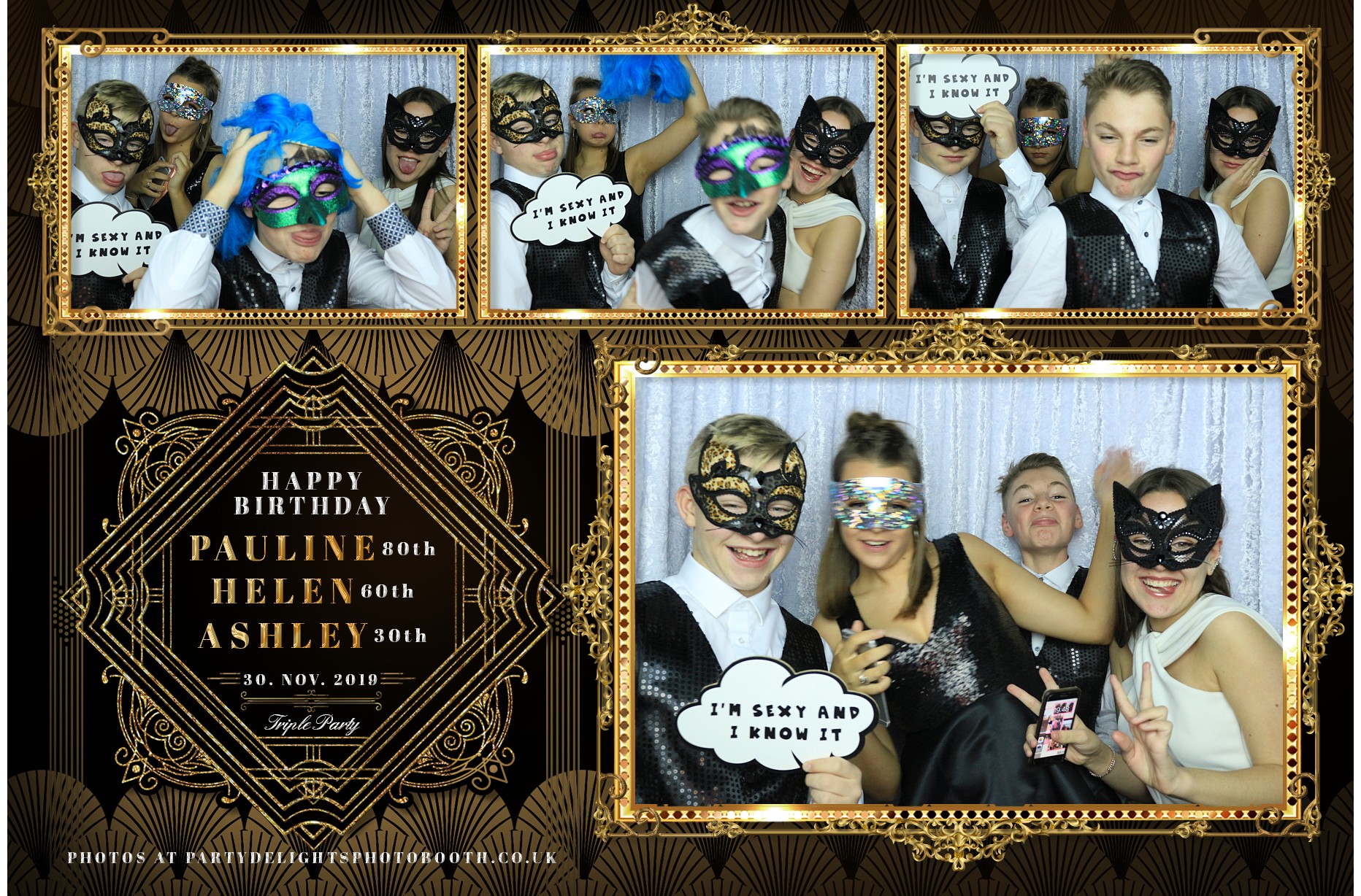 Pauline, Helen & Ashley Triple Party - Prints | View more photos from the event at gallery.partydelightsphotobooth.co.uk/u/PartyDelightsPhotoBooth/Pauline-Helen-Ashley-Triple-Party-Prints