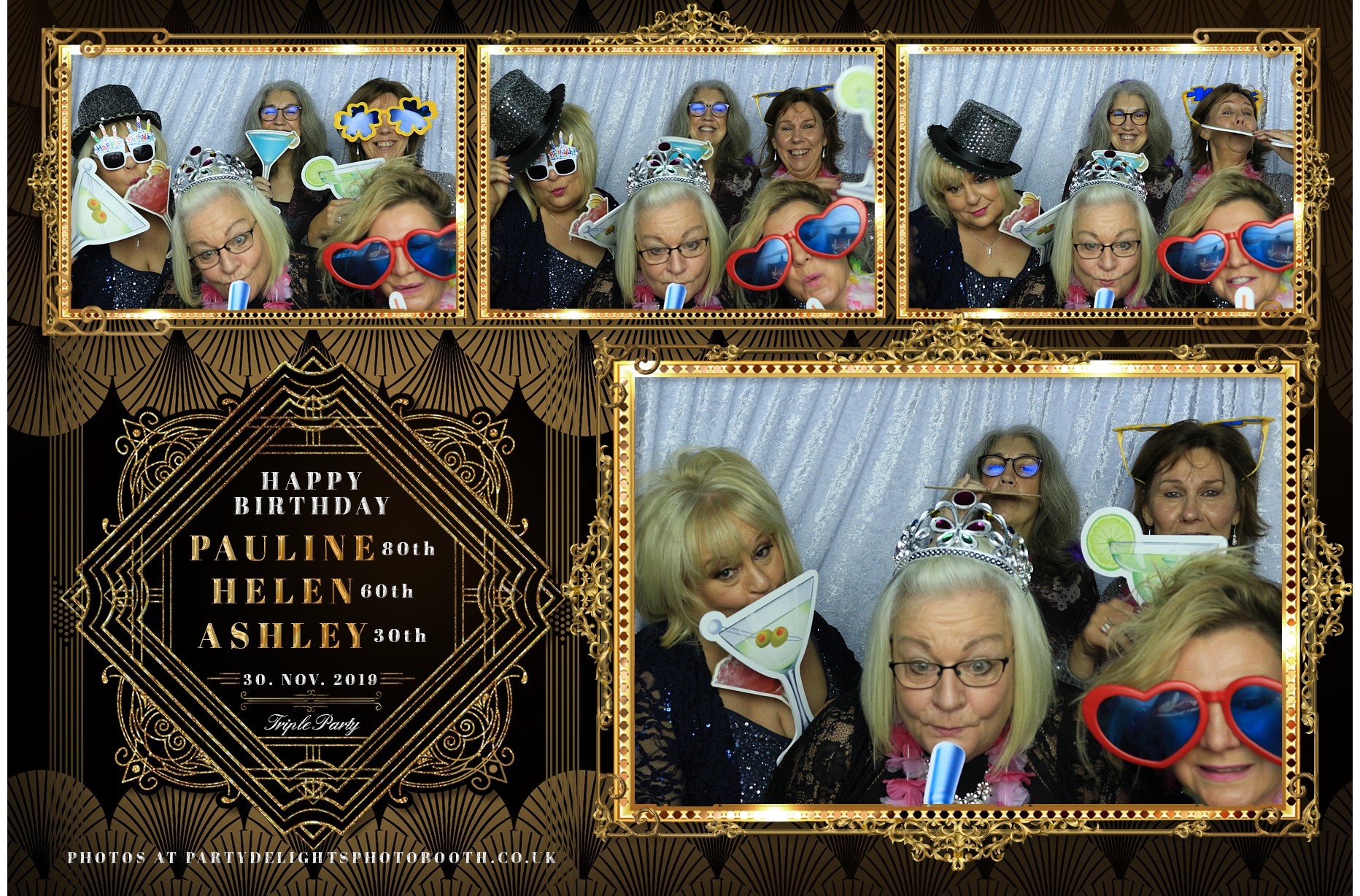 Pauline, Helen & Ashley Triple Party - Prints | View more photos from the event at gallery.partydelightsphotobooth.co.uk/u/PartyDelightsPhotoBooth/Pauline-Helen-Ashley-Triple-Party-Prints
