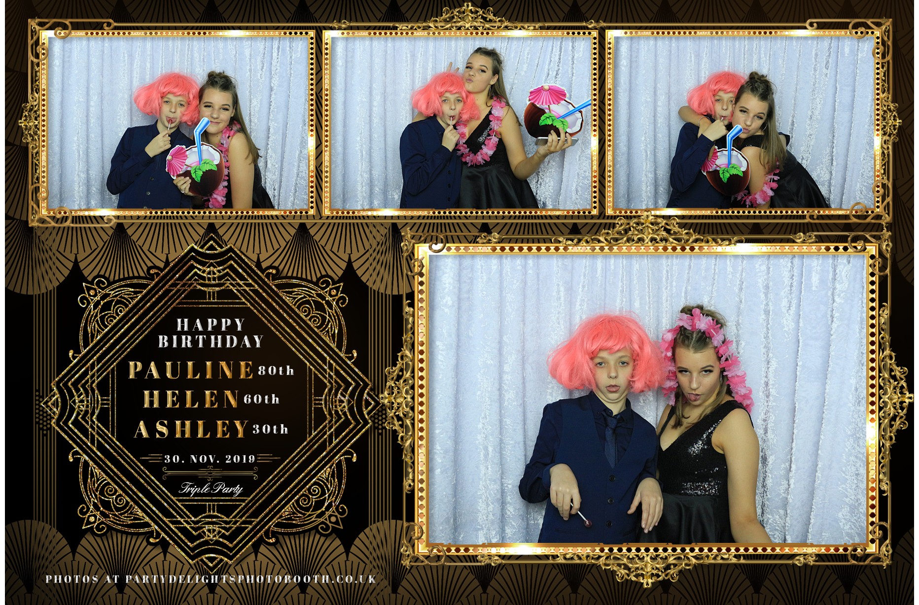 Pauline, Helen & Ashley Triple Party - Prints | View more photos from the event at gallery.partydelightsphotobooth.co.uk/u/PartyDelightsPhotoBooth/Pauline-Helen-Ashley-Triple-Party-Prints