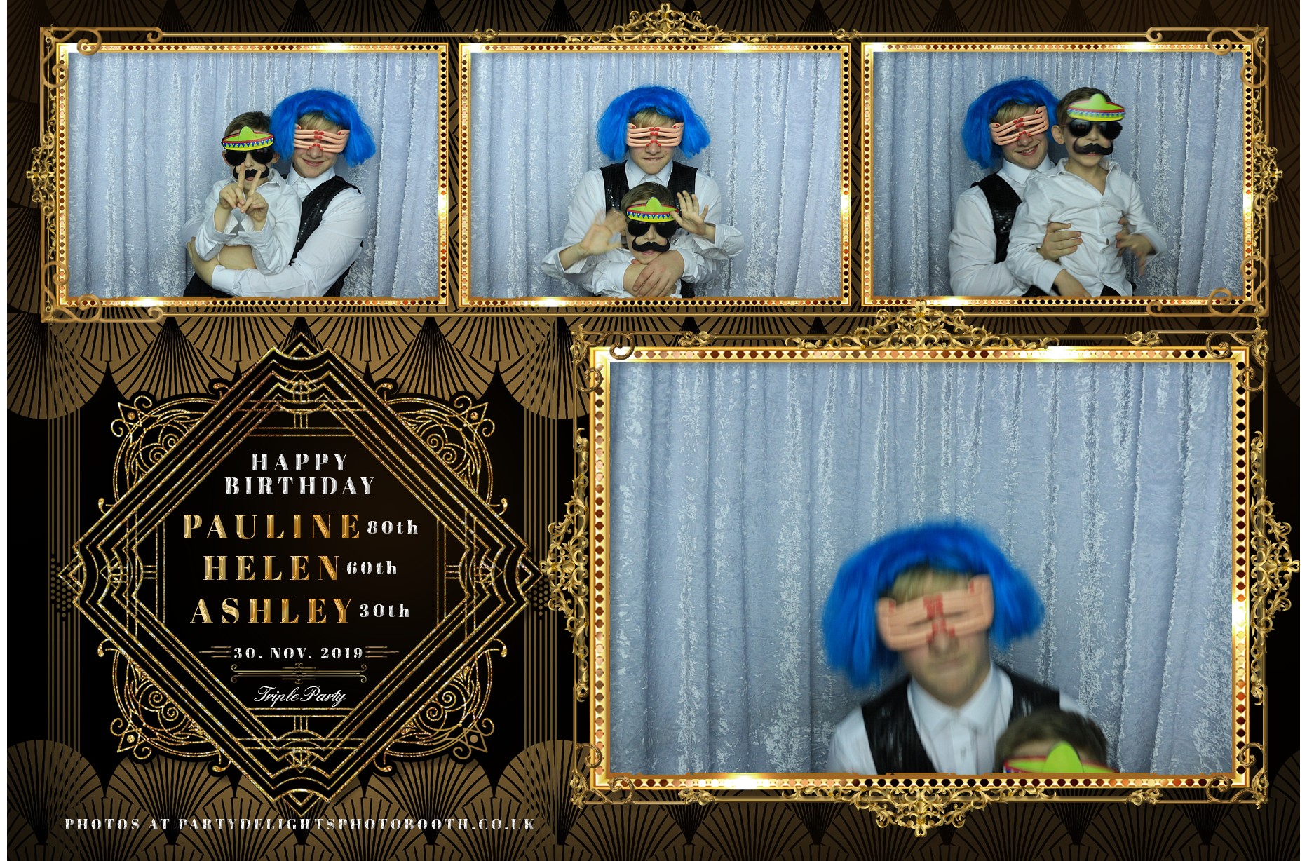 Pauline, Helen & Ashley Triple Party - Prints | View more photos from the event at gallery.partydelightsphotobooth.co.uk/u/PartyDelightsPhotoBooth/Pauline-Helen-Ashley-Triple-Party-Prints