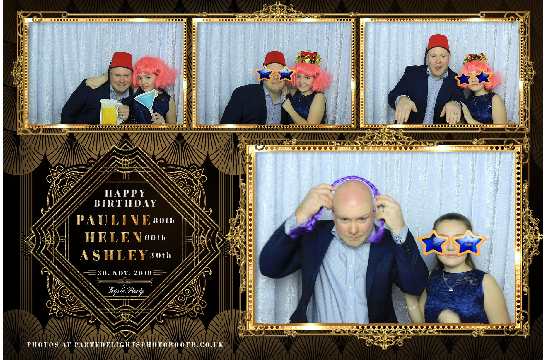 Pauline, Helen & Ashley Triple Party - Prints | View more photos from the event at gallery.partydelightsphotobooth.co.uk/u/PartyDelightsPhotoBooth/Pauline-Helen-Ashley-Triple-Party-Prints